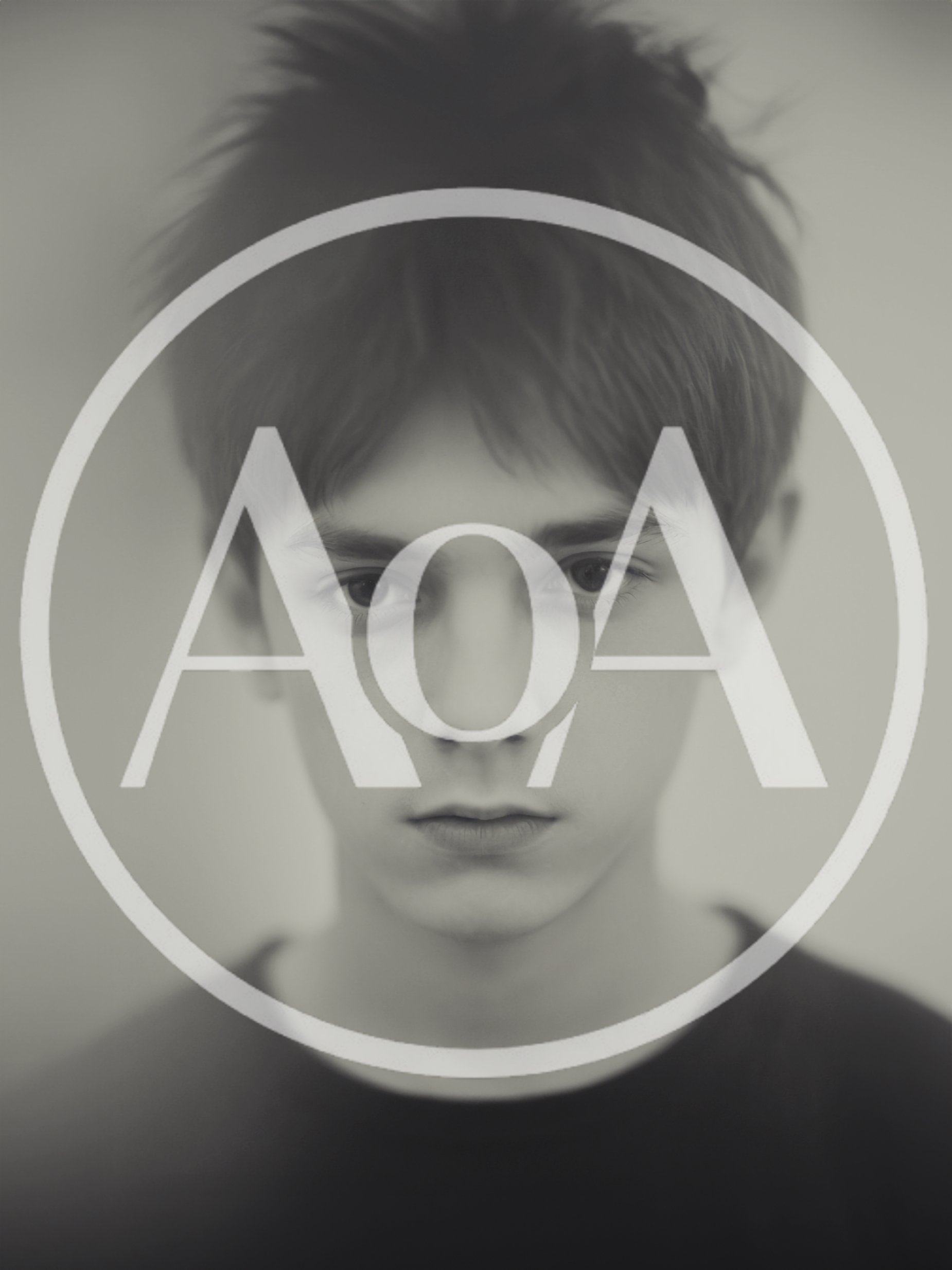 Portrait Of A Young Man With Messy Hair
