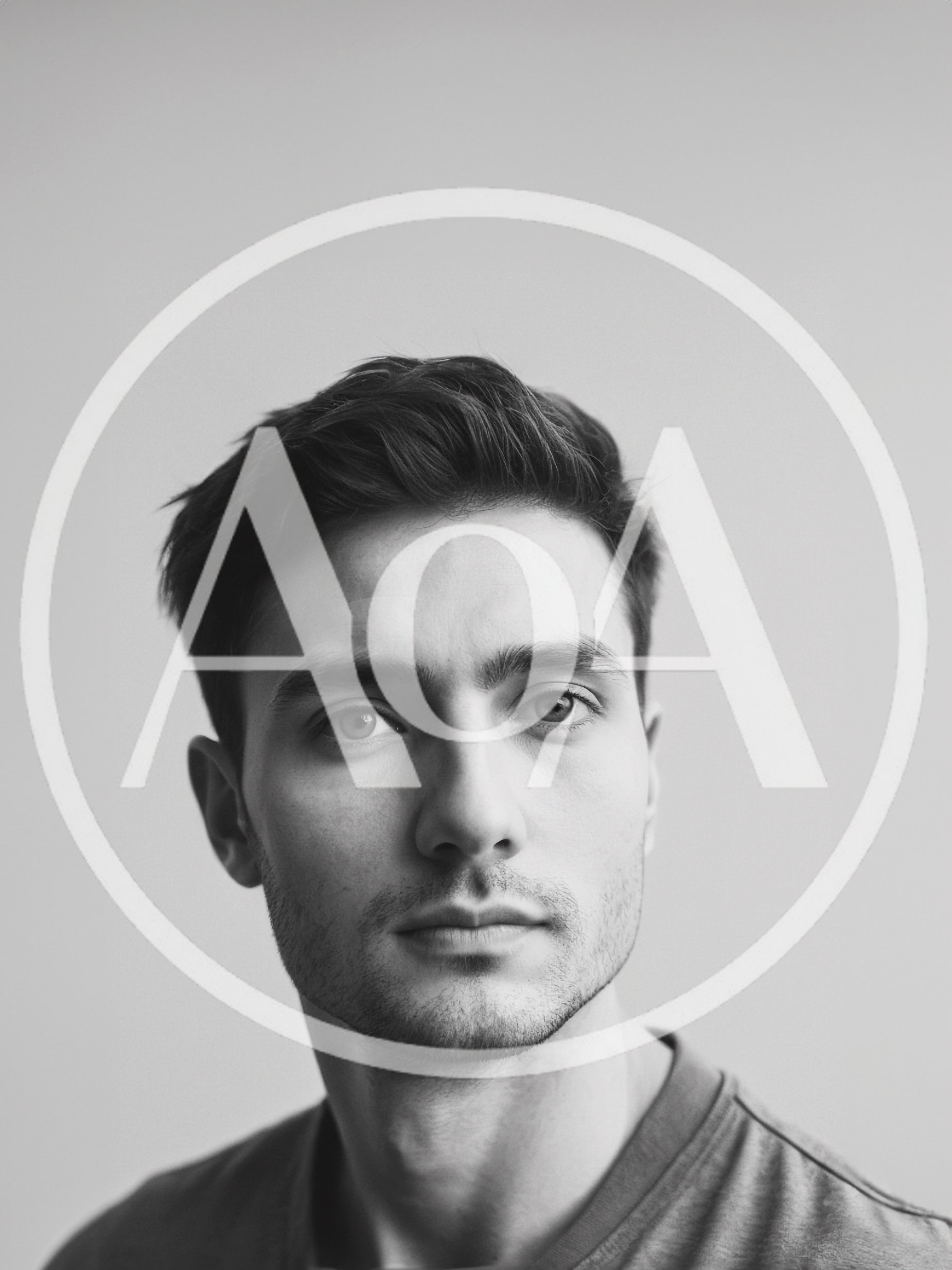 Portrait Of A Young Man With Stubble