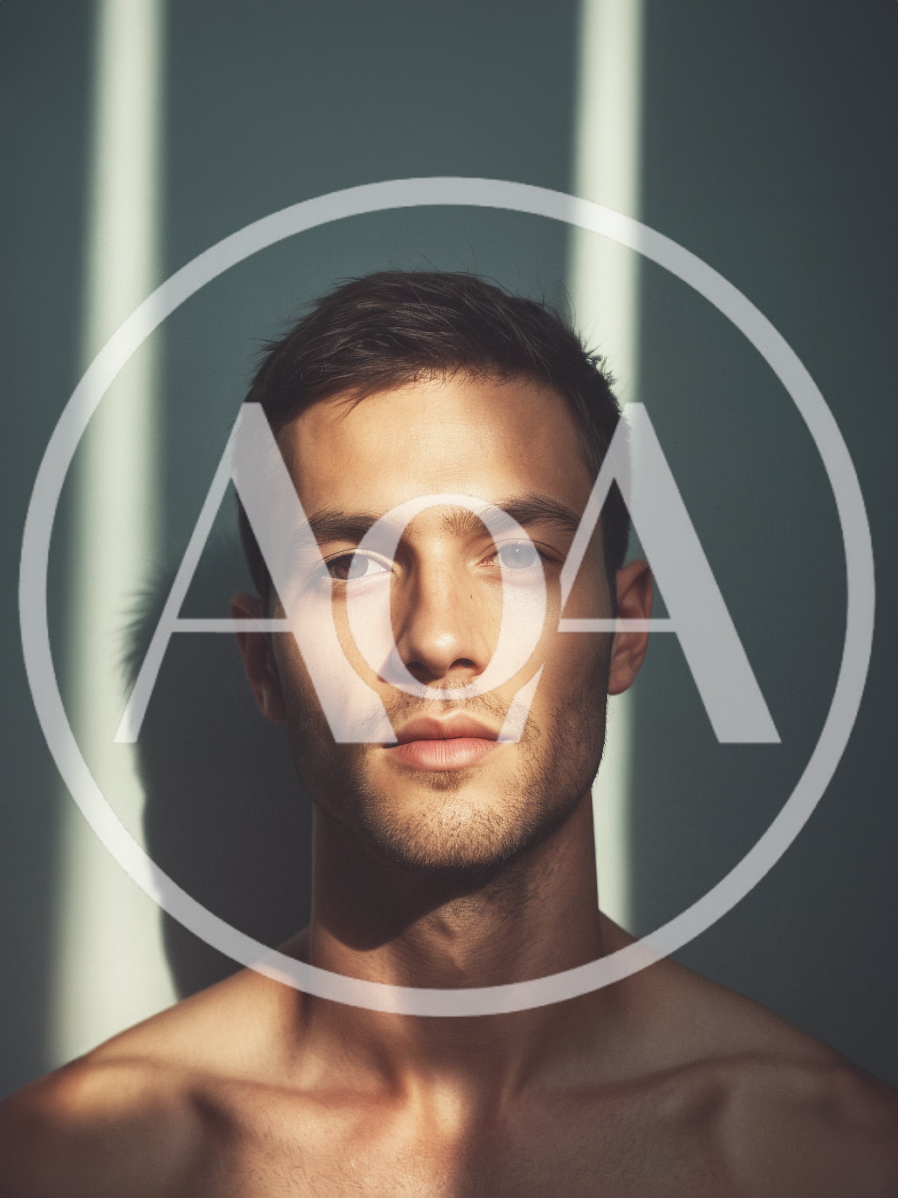 Portrait Of A Young Man With Dramatic Lighting