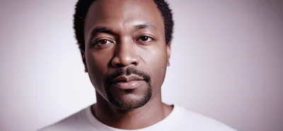Portrait Of A Serious African American Man