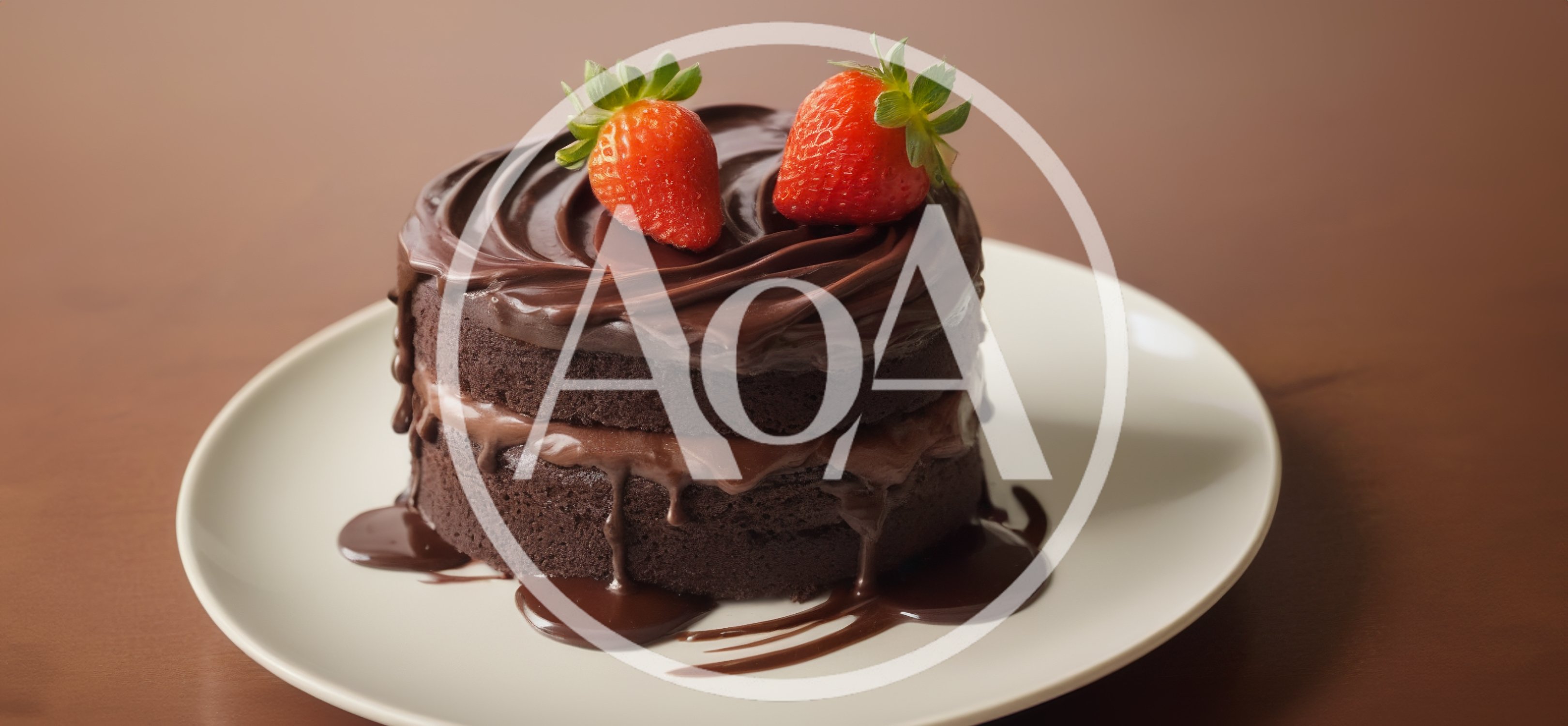 Chocolate Layer Cake With Fresh Strawberries