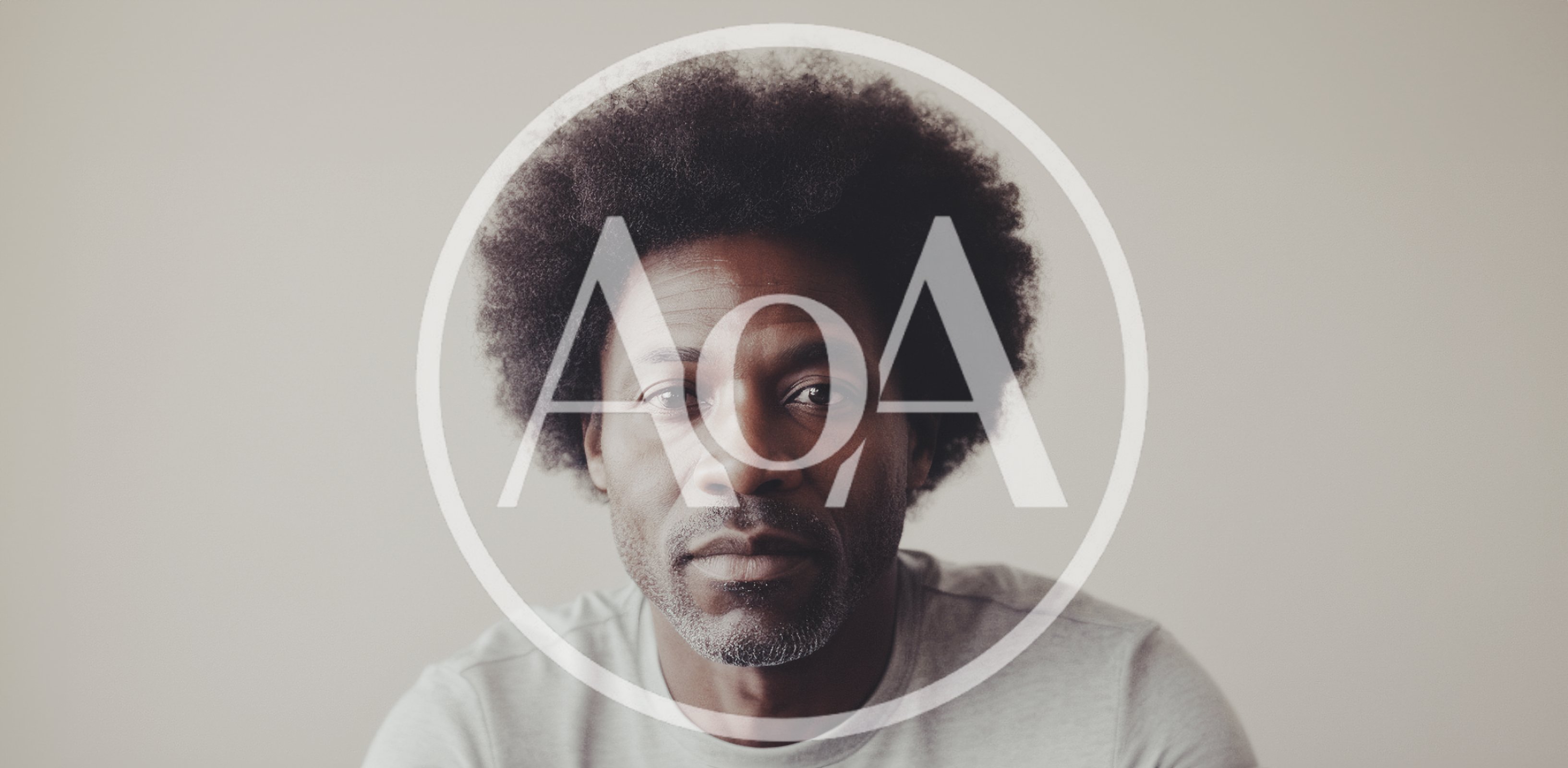 Portrait Of A Middle Aged Black Man