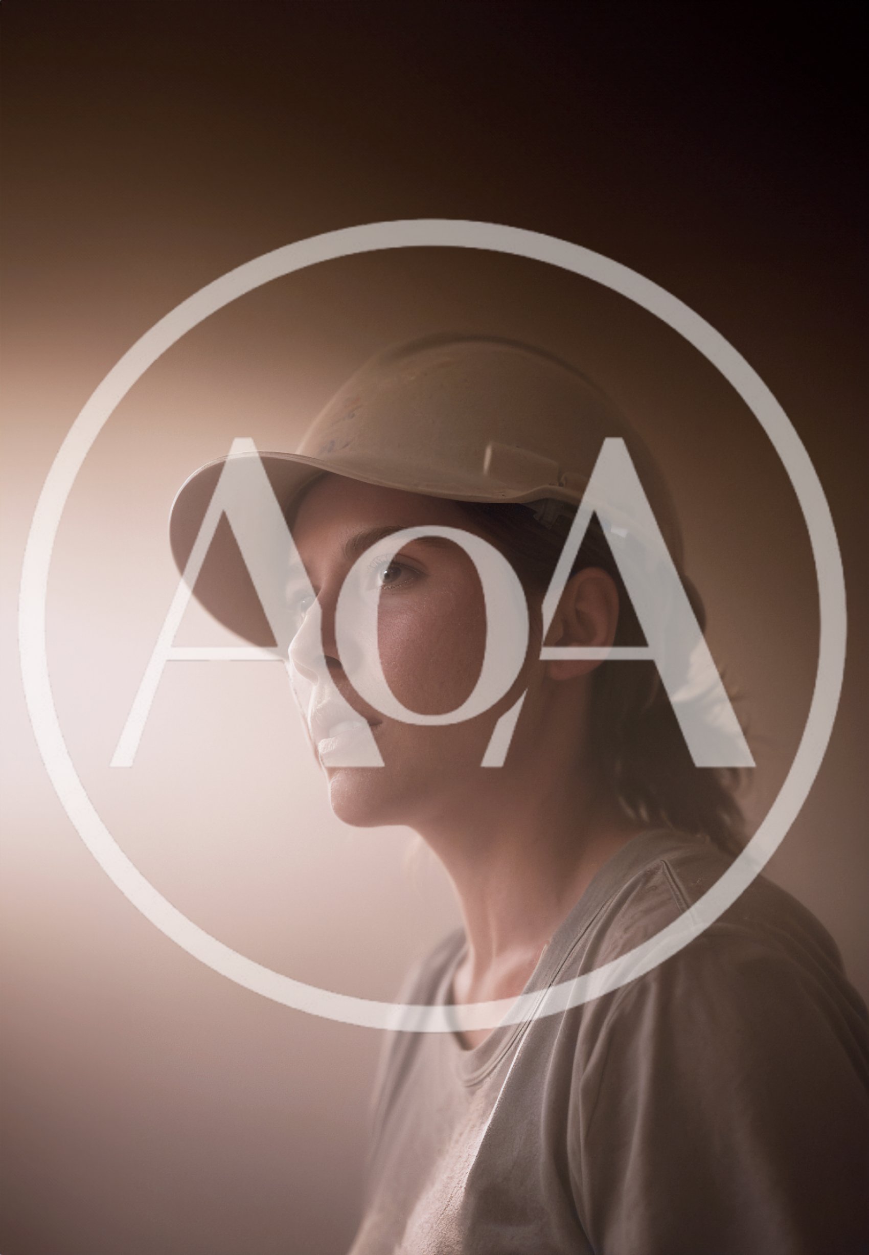 Portrait Of A Female Construction Worker In Hard Hat