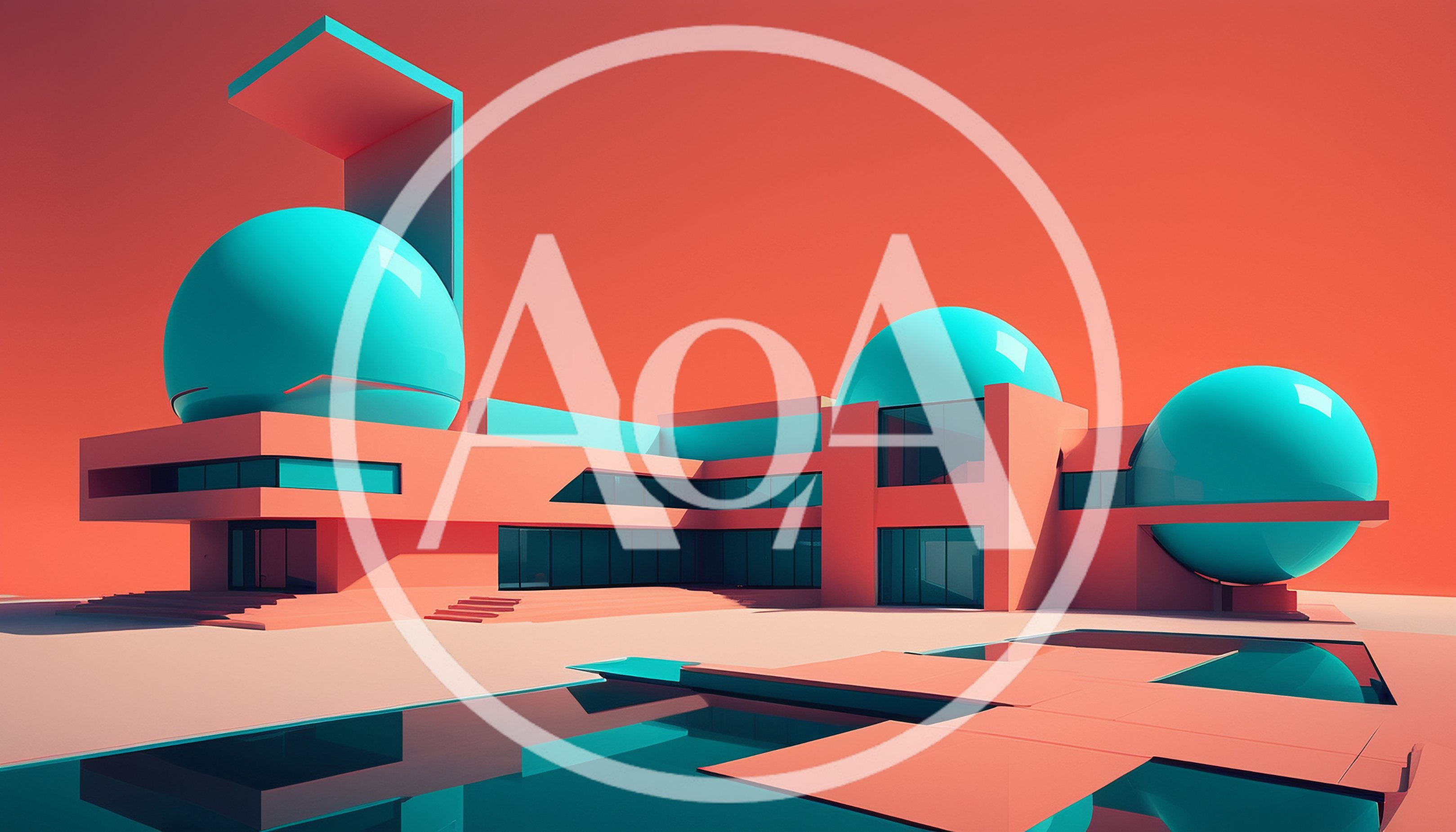 Futuristic Architectural Villa With Spherical Structures
