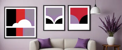 Modern Living Room Wall Art Decor
