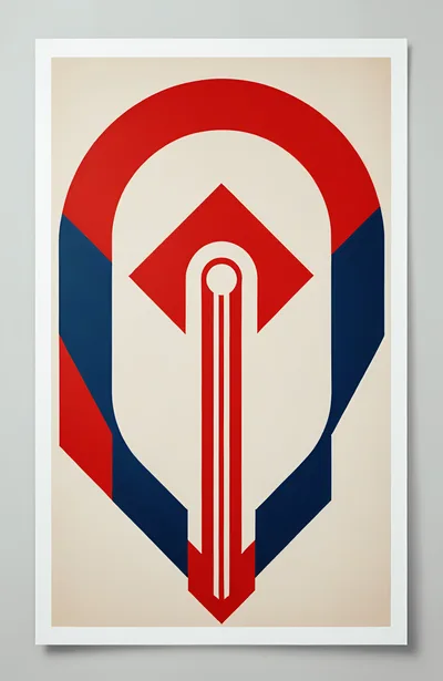 Minimalist Geometric Abstract Art Print