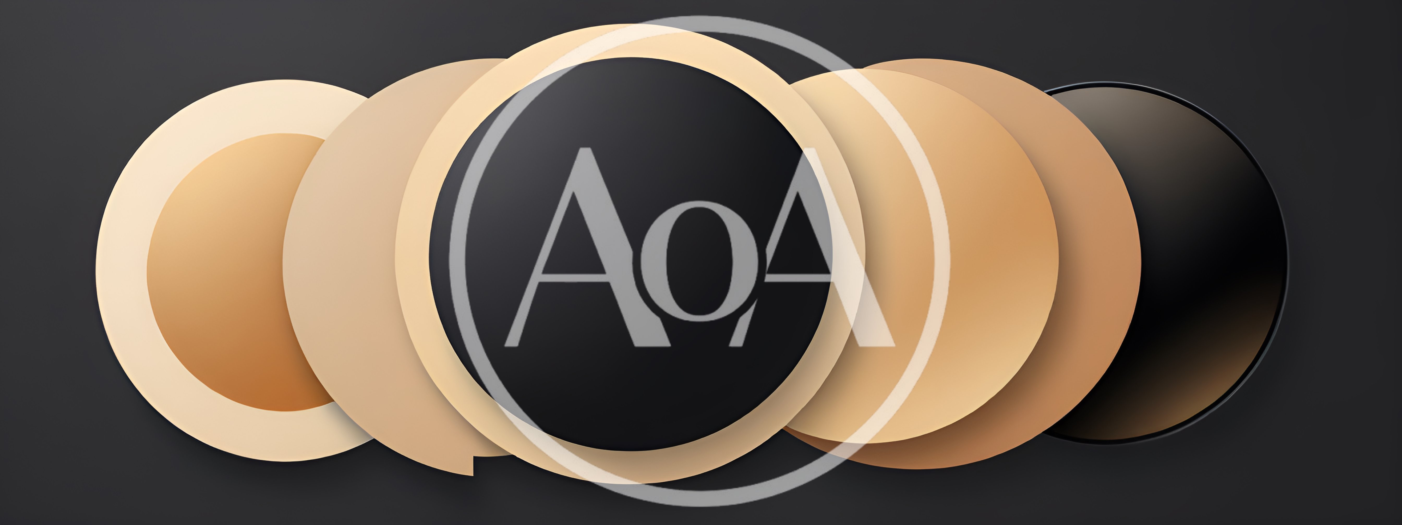 Abstract 3D Circles With Gradient Layers