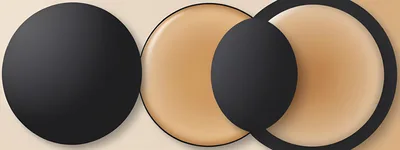 Abstract Geometric Composition With Overlapping Circles