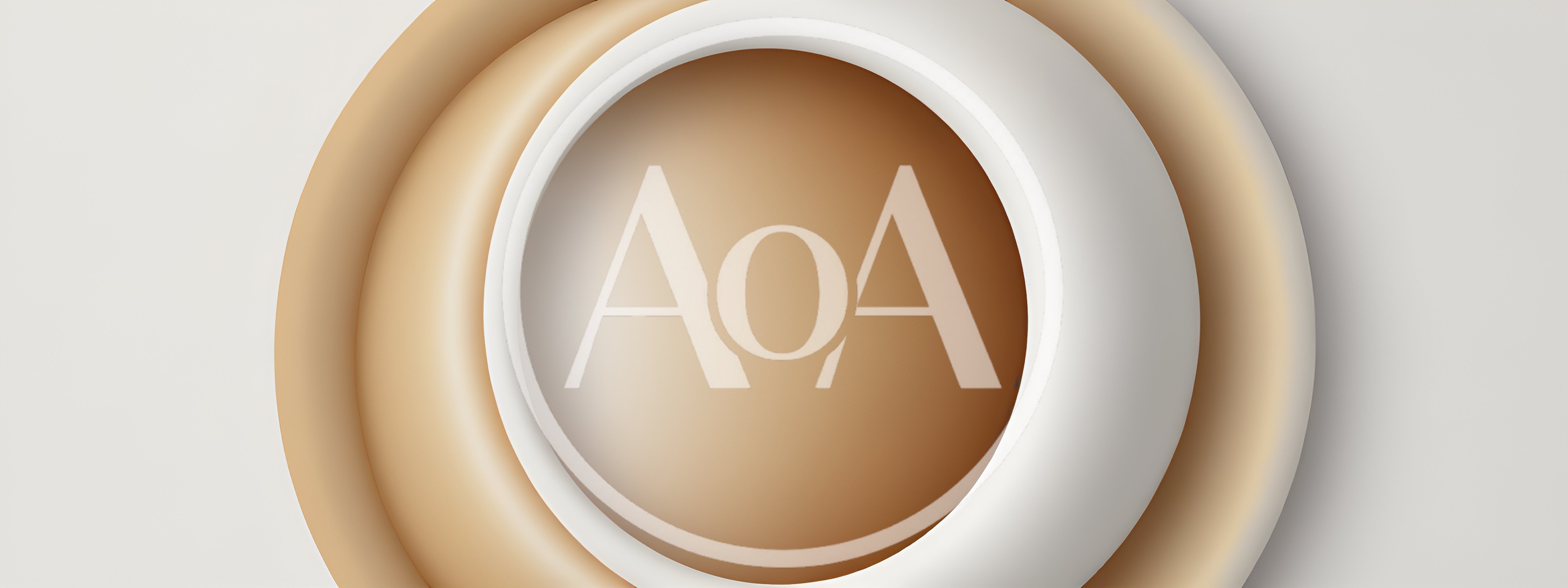 Abstract 3D Rendered Concentric Circles Background
