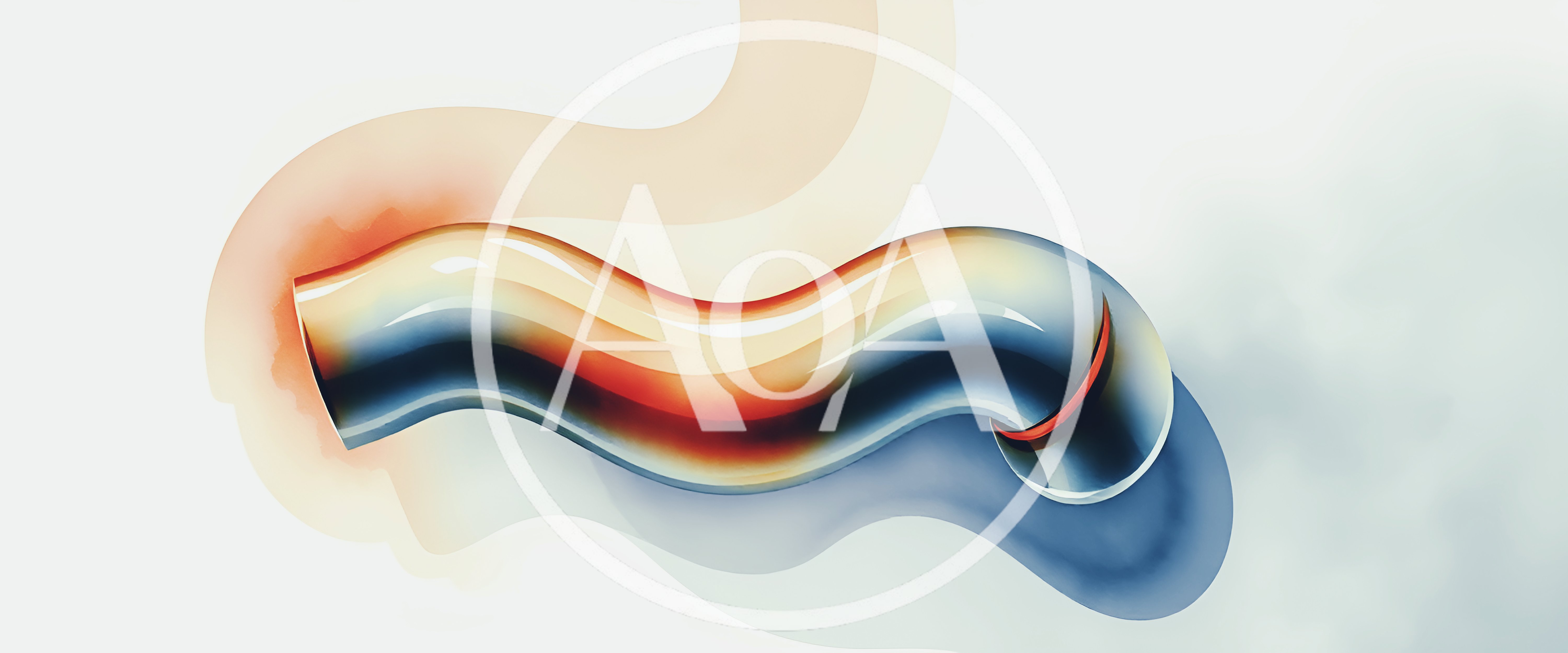 Abstract 3D Wavy Metallic Tube Design