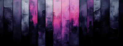 Abstract Vertical Panels With Pink And Purple Gradients