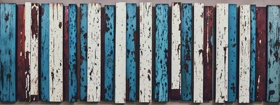 Distressed Wooden Planks Wall Art Texture