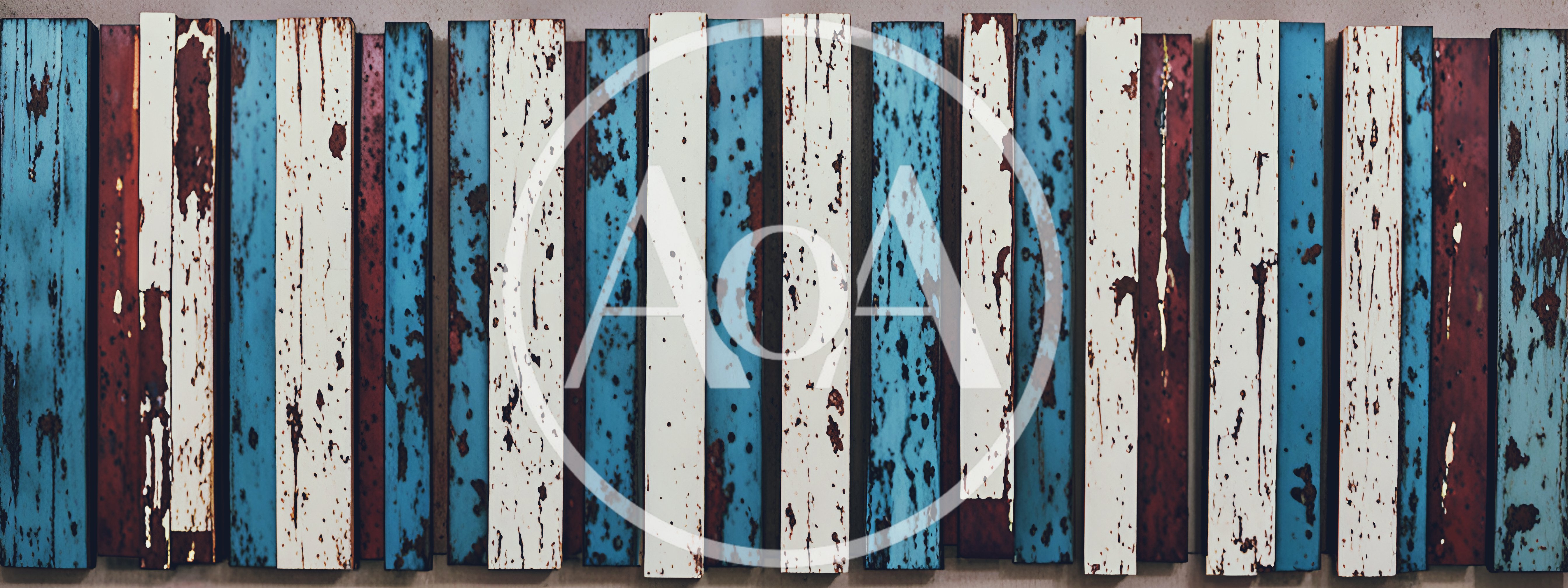 Distressed Wooden Planks Wall Art Texture