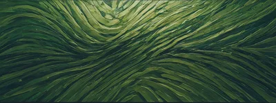 Abstract Green Brushstroke Texture Background
