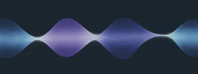 Abstract Digital Sound Wave Visualization
