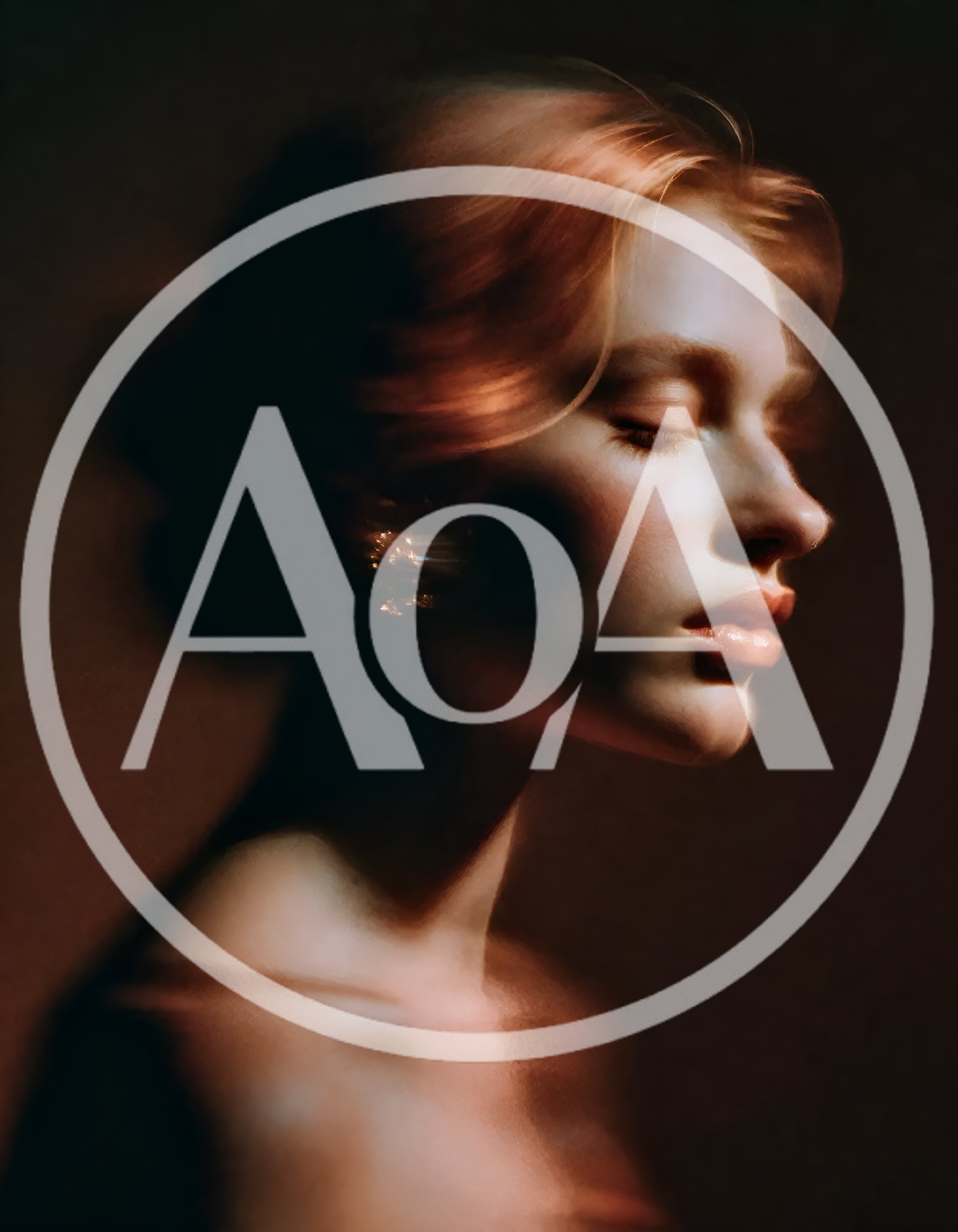 Portrait Of A Woman With Motion Blur Effect