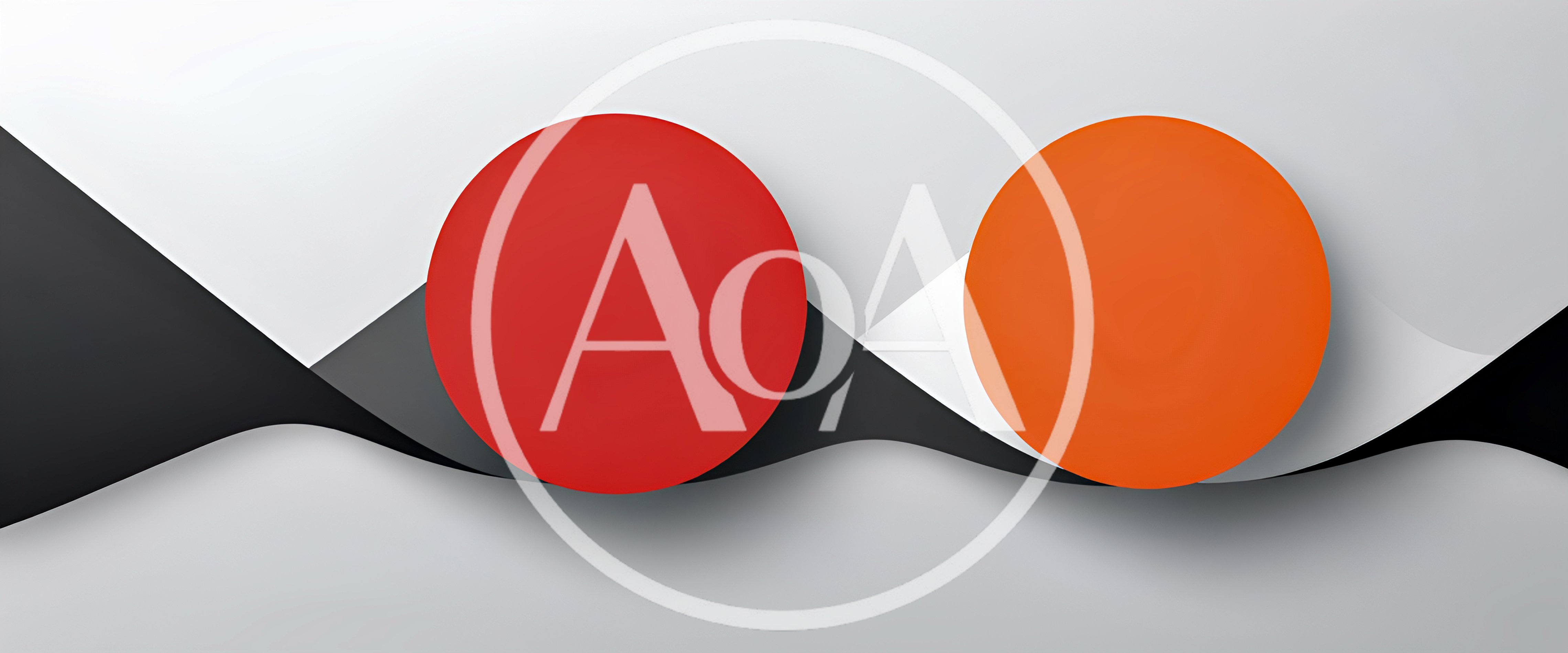 Abstract Graphic Background With Red And Orange Circles