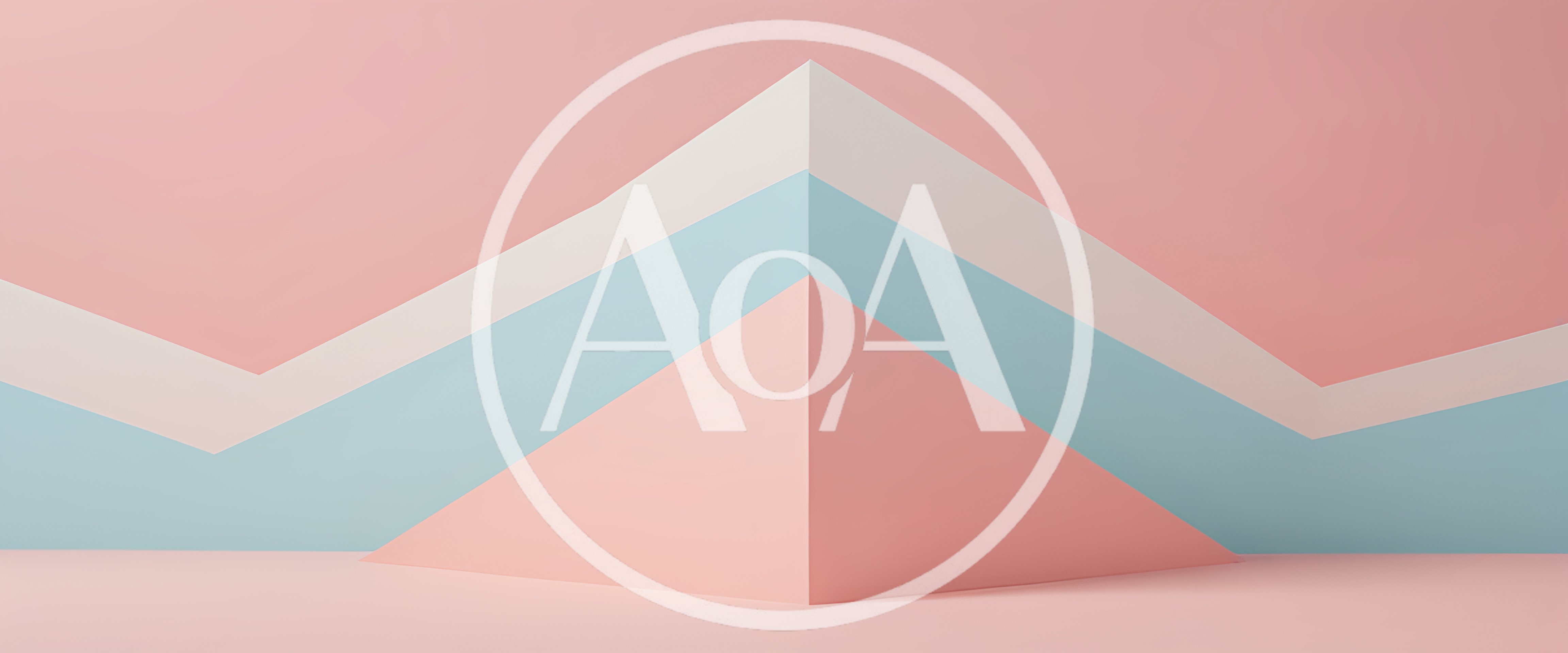 Minimalist Geometric Pyramid Display Stand