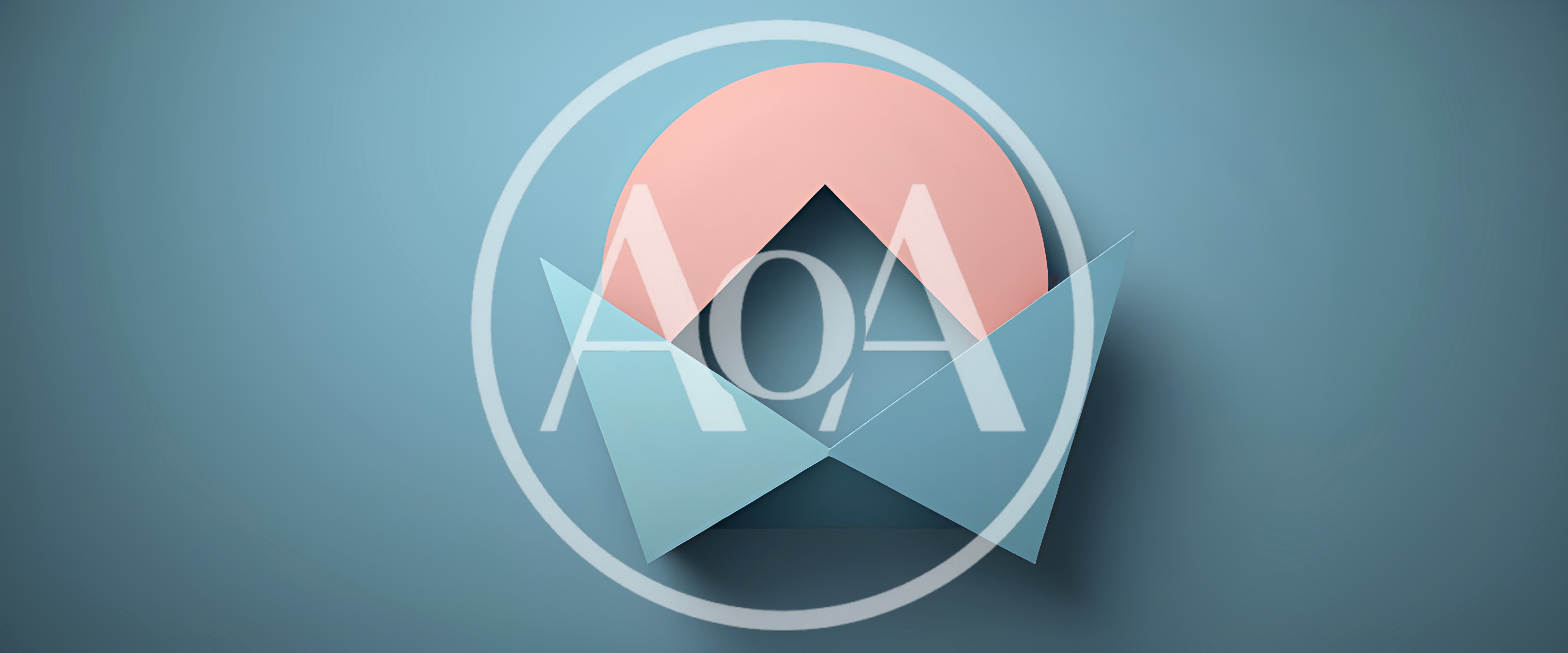 Minimalist Geometric Paper Art Composition