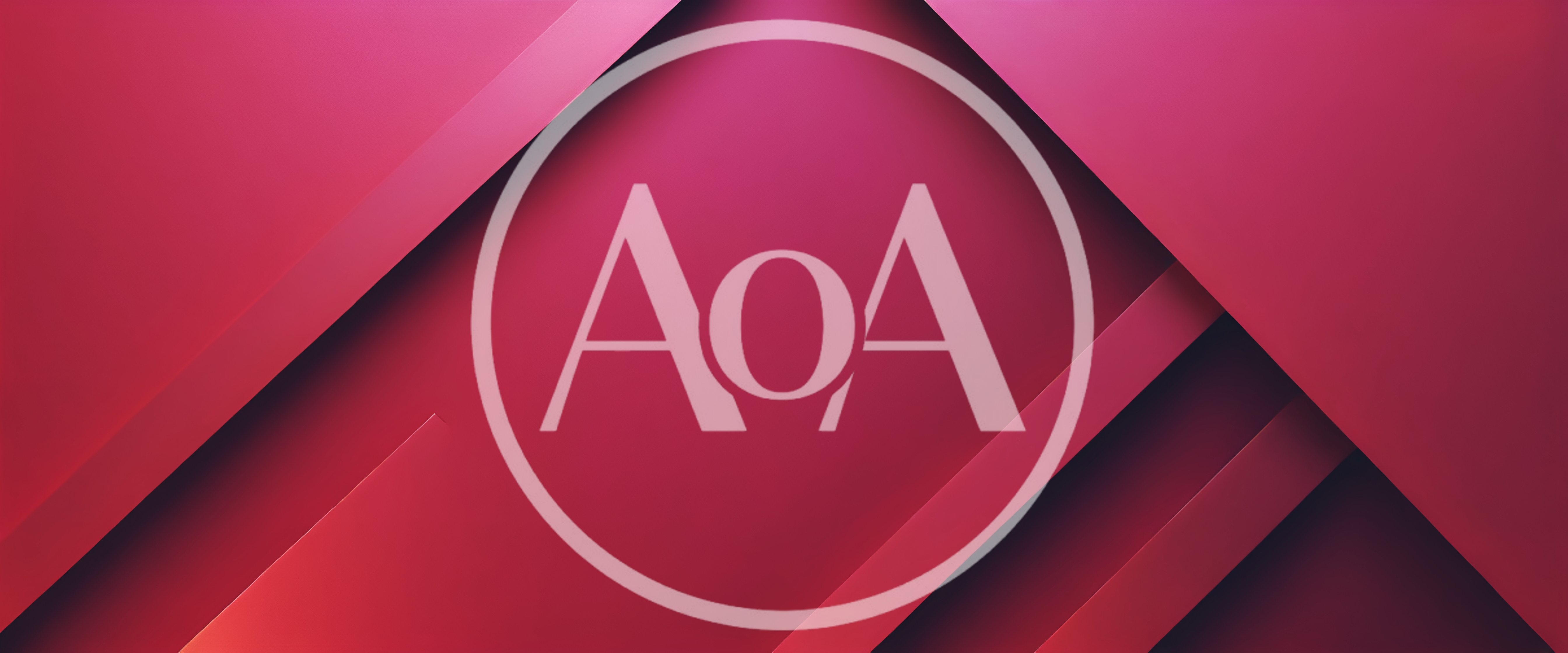 Abstract Geometric Background With Red Diagonal Layers