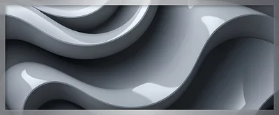 Abstract Grey Liquid Wave Background