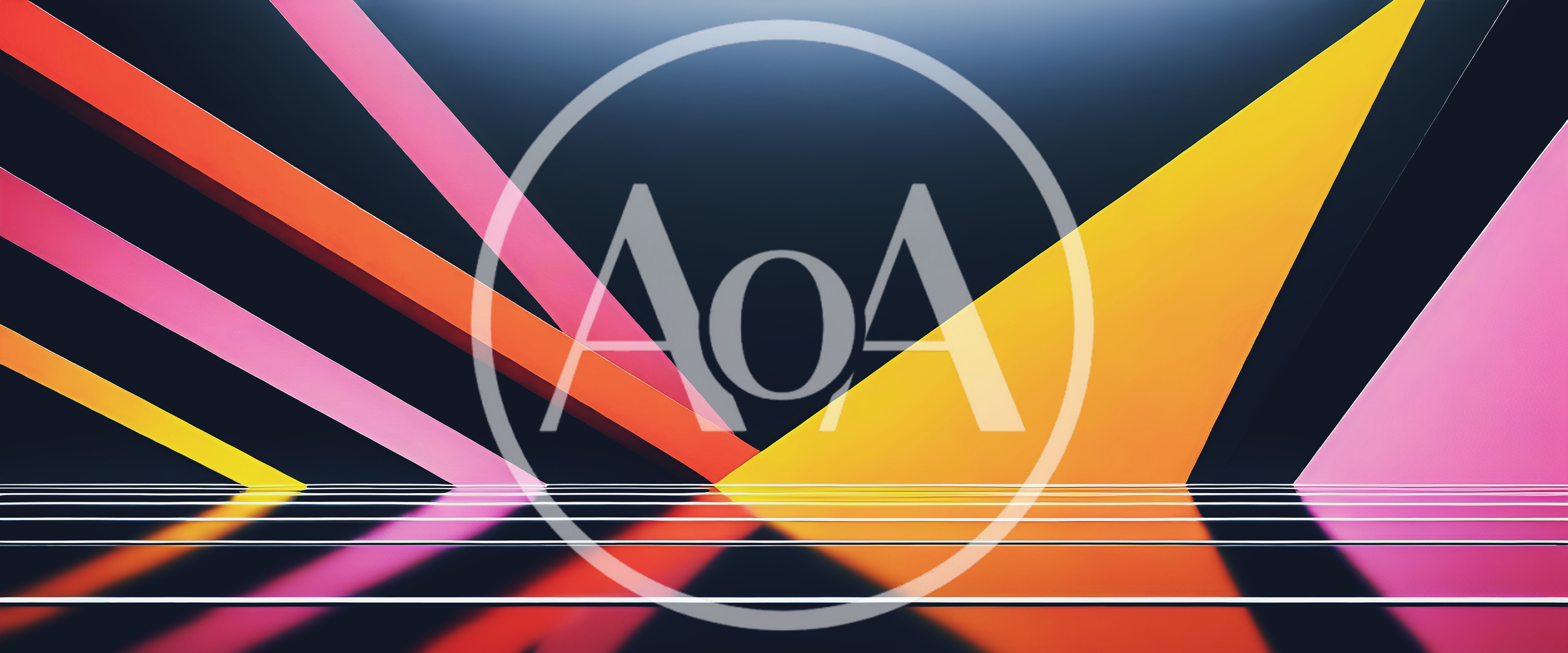 Abstract Geometric Background With Vibrant Colorful Shapes