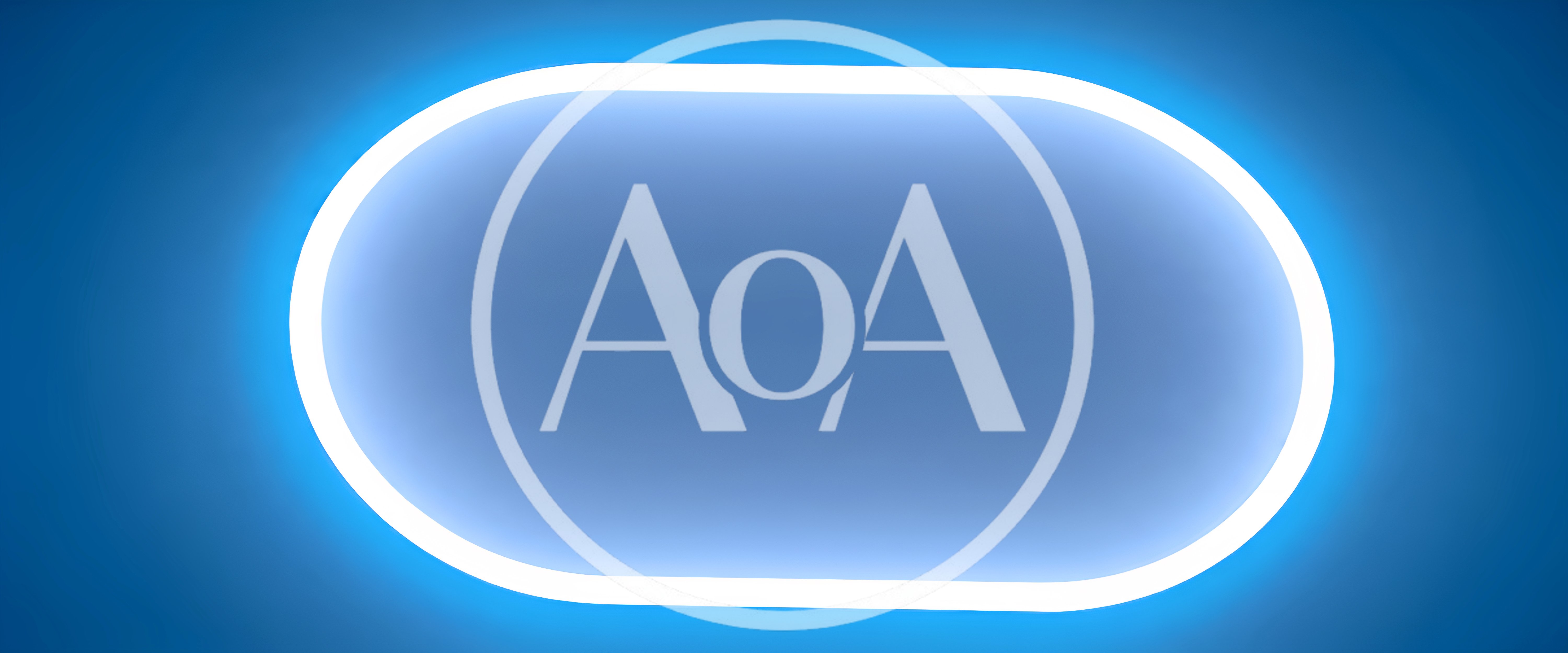 Glowing White Rounded Rectangle Neon Frame
