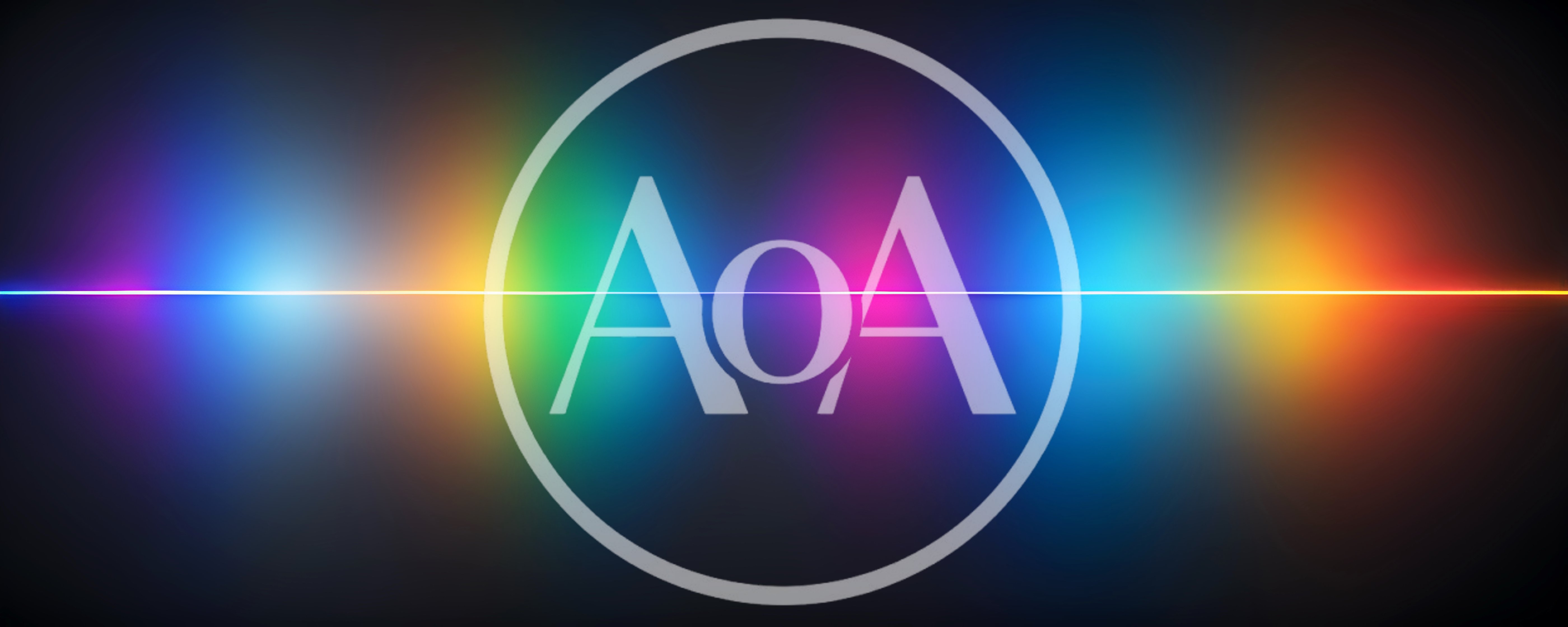Abstract Glowing Light Wave Spectrum Background