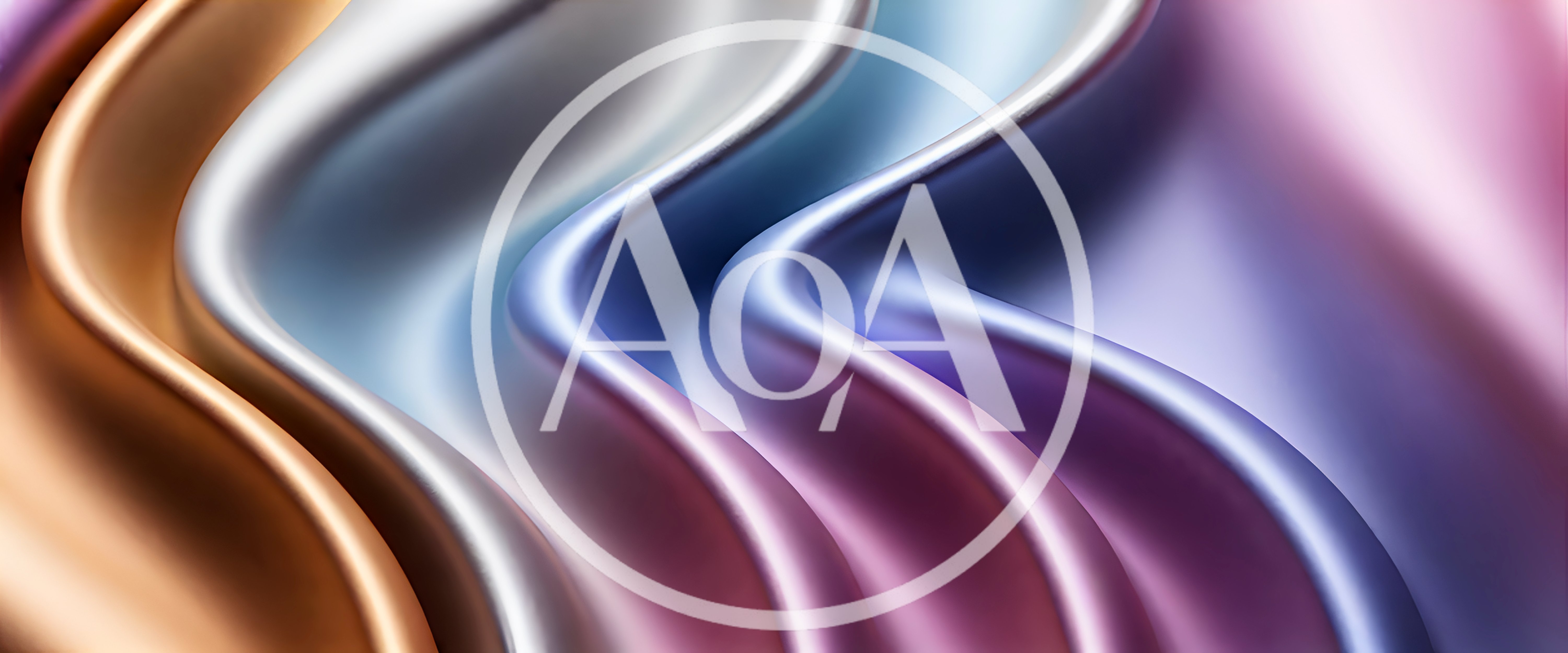 Abstract Wavy Silk Fabric Background