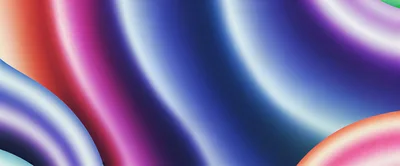 Abstract Fluid Gradient Background With Soft Curved Shapes