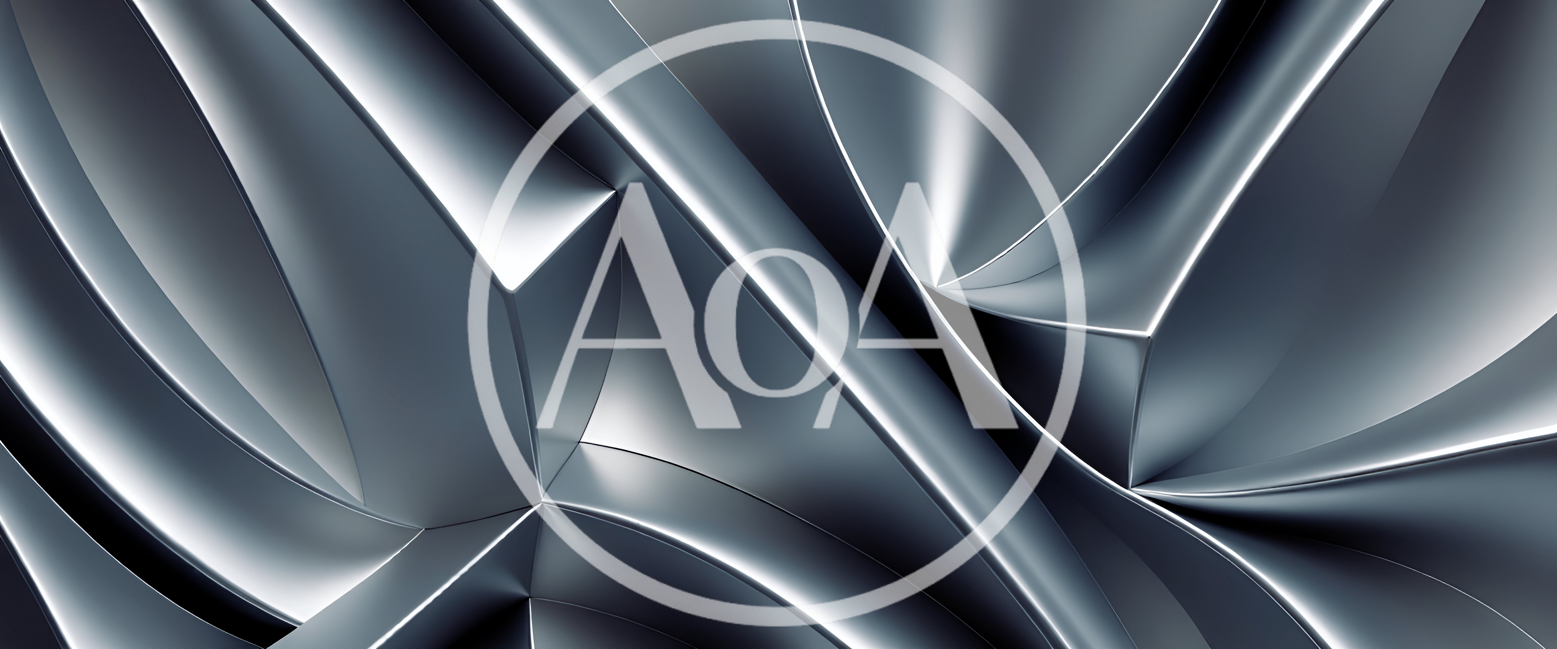 Abstract Metallic Geometric Surface Background