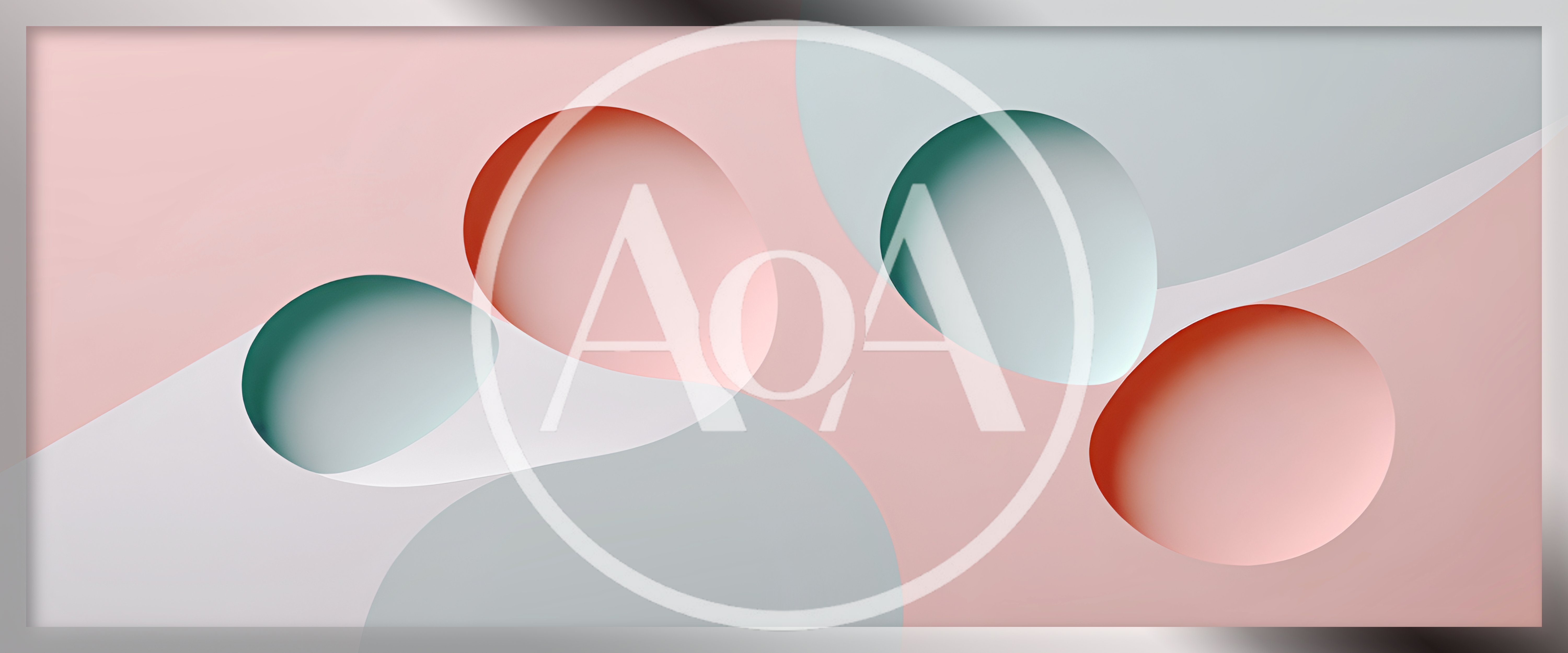 Abstract 3D Paper Cutout Background With Soft Pastel Shapes