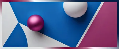 Abstract Geometric Background With Spheres