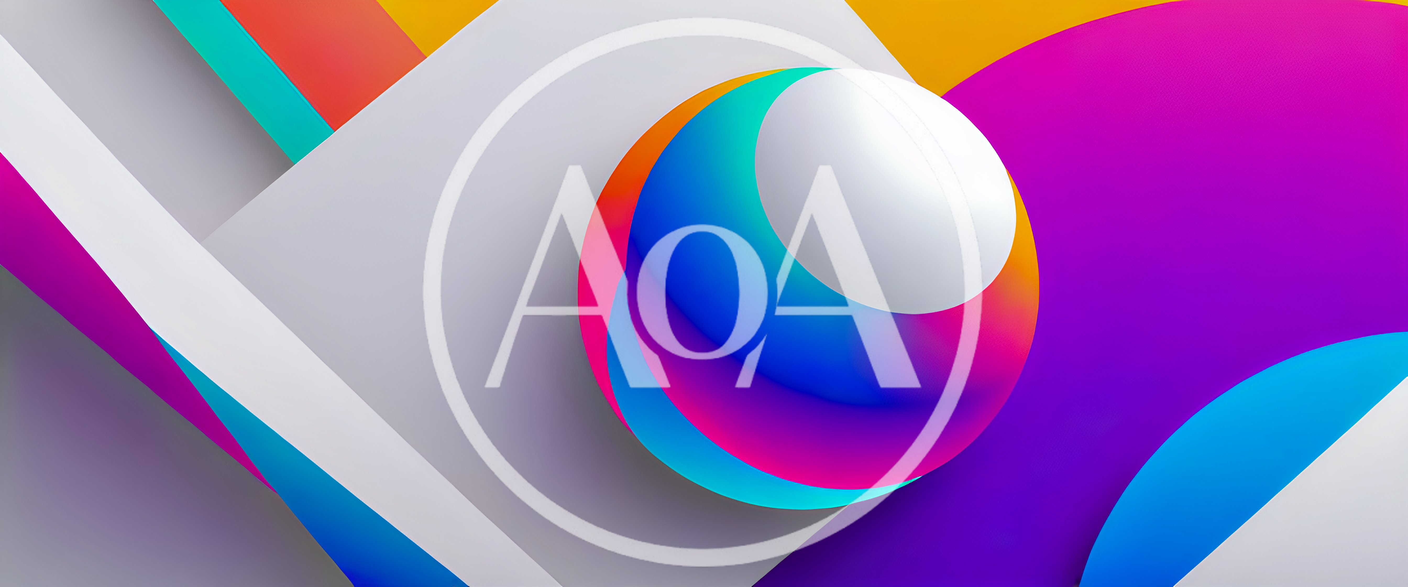 Abstract 3D Sphere With Vibrant Gradient Colors