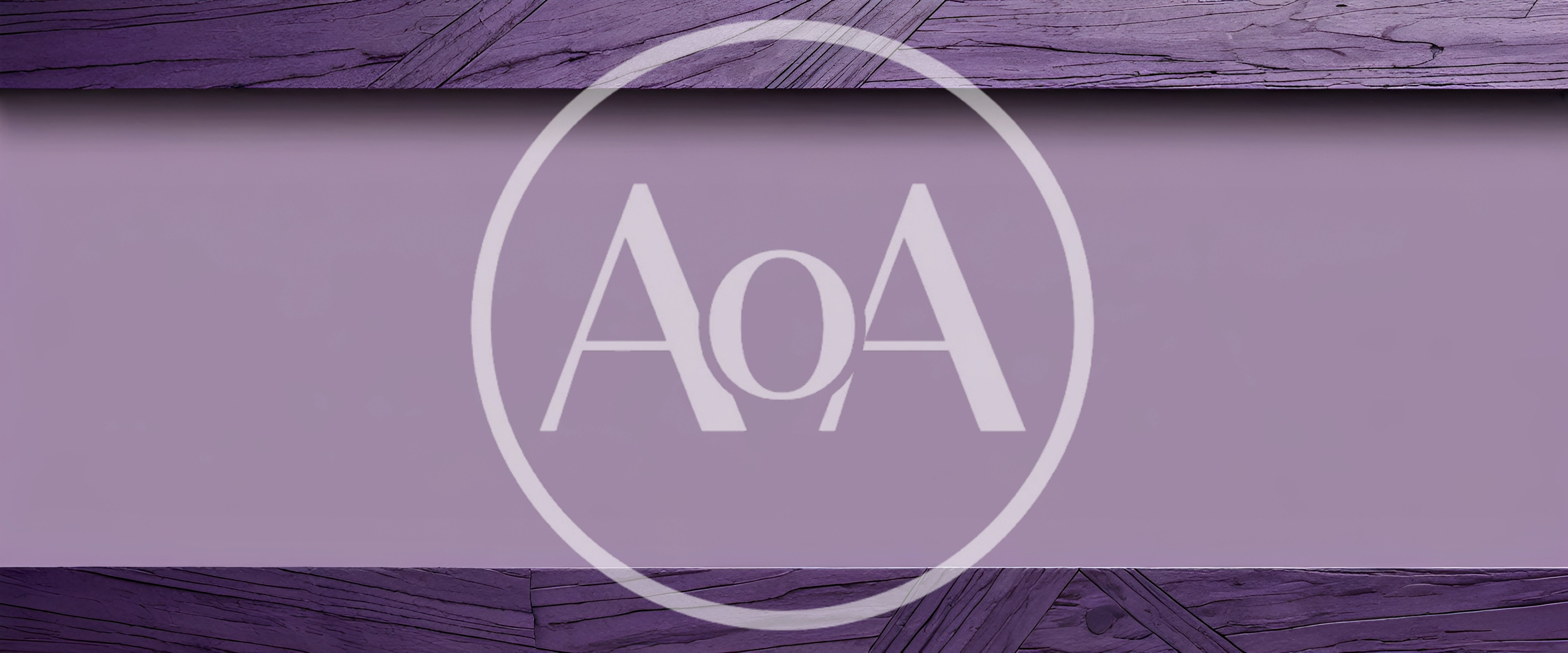 Purple Wooden Frame Border With Blank Center Space