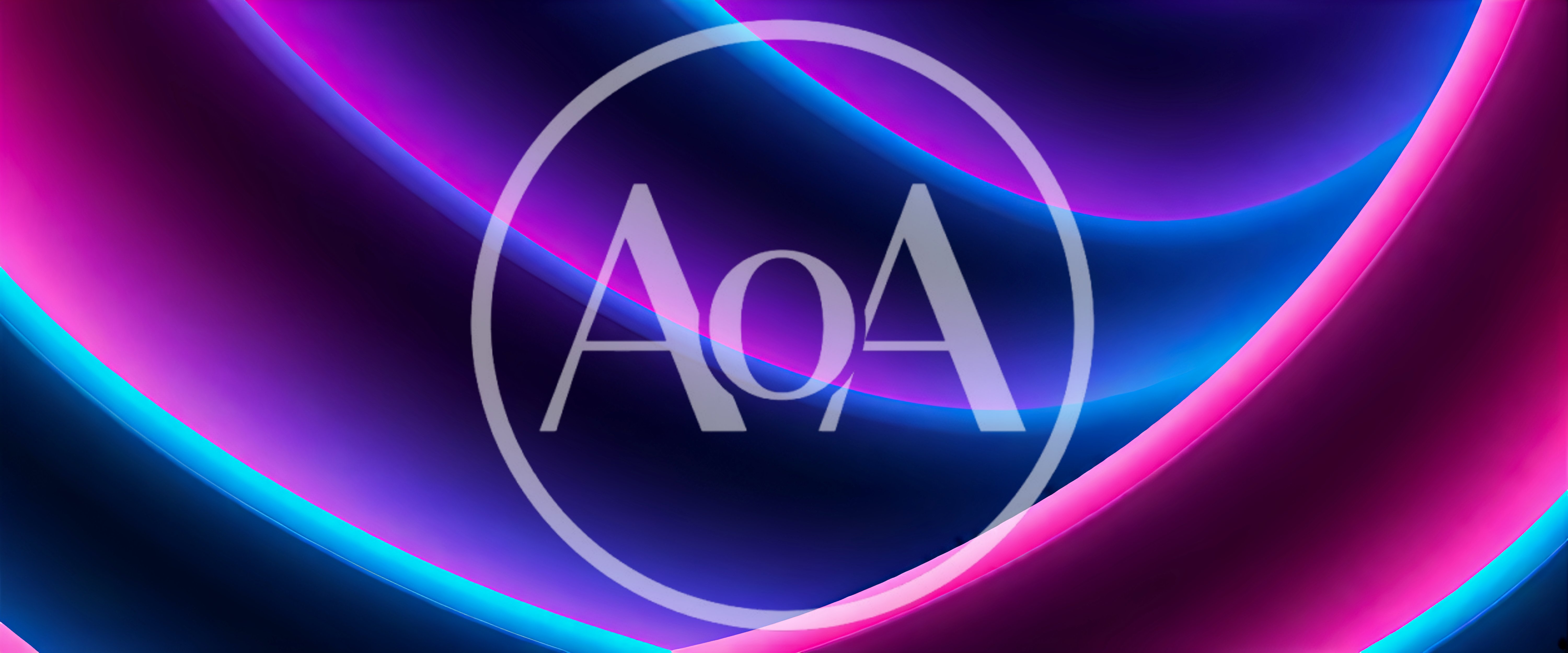 Abstract Neon Wave Background With Vibrant Gradient Colors