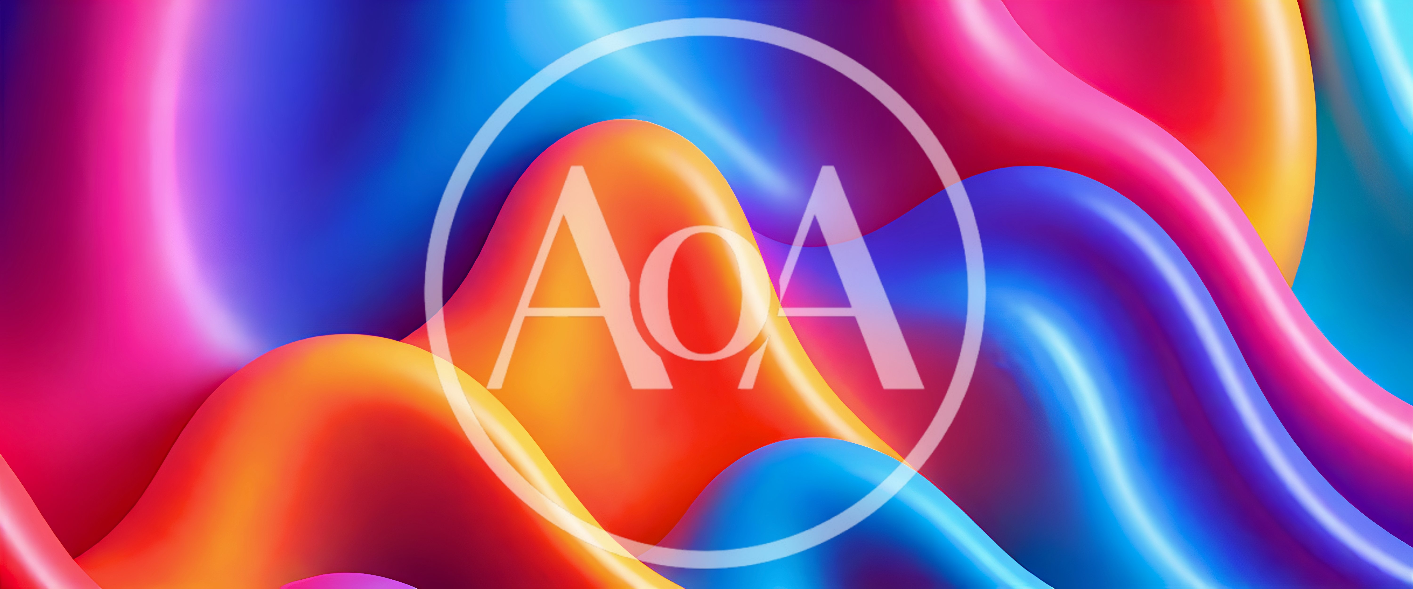 Abstract 3D Liquid Wave Background