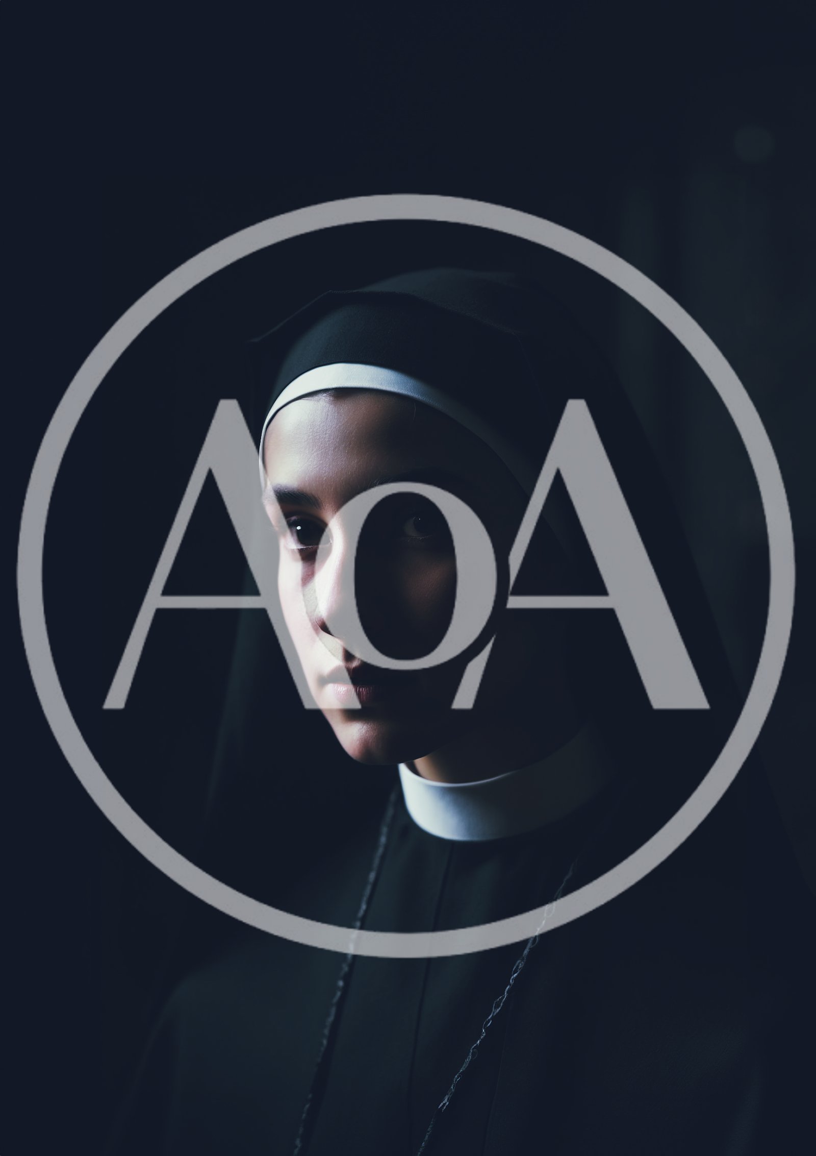 Portrait Of A Young Nun In Traditional Habit