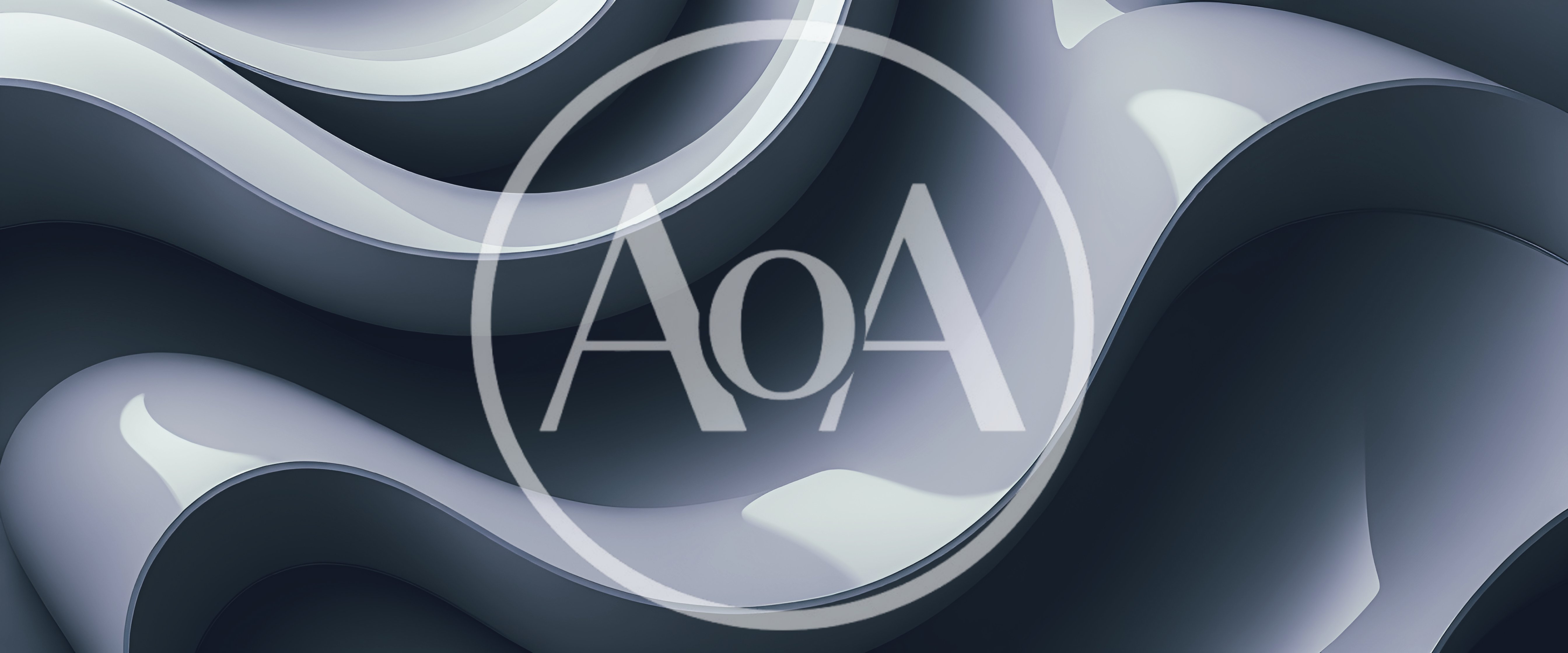 Abstract 3D Wavy Liquid Metal Background