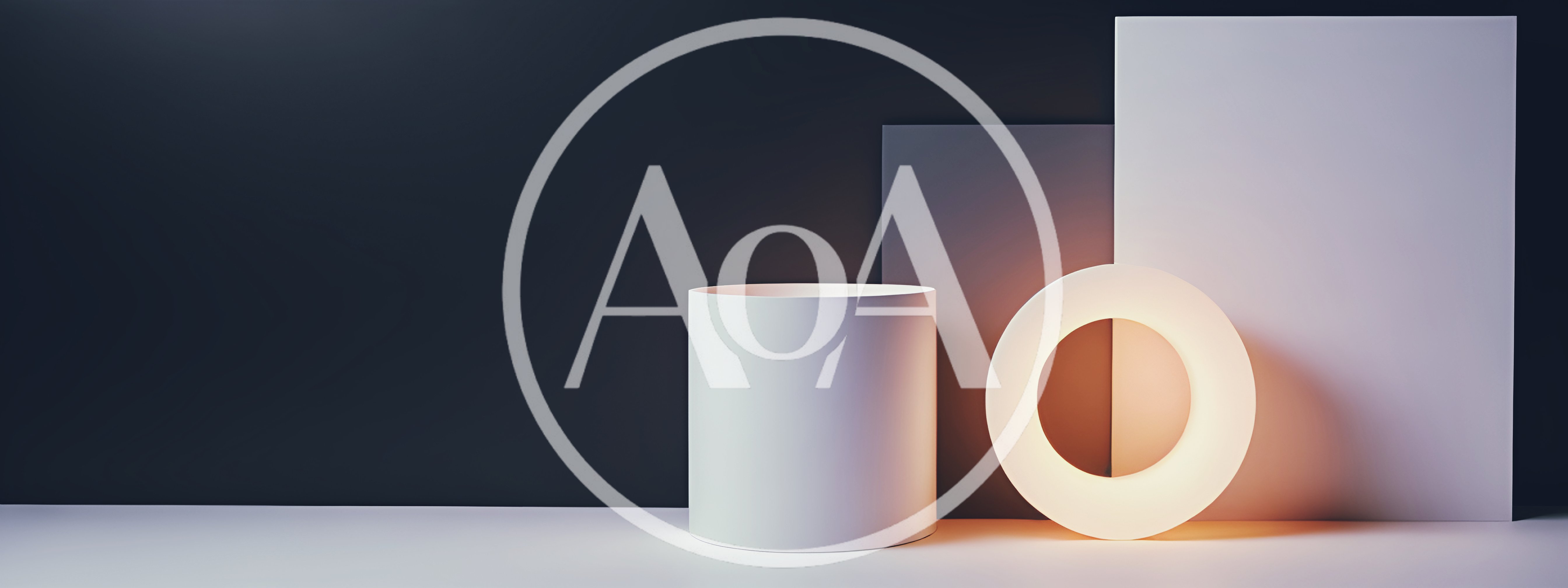 Minimalist 3D Product Display With Geometric Shapes