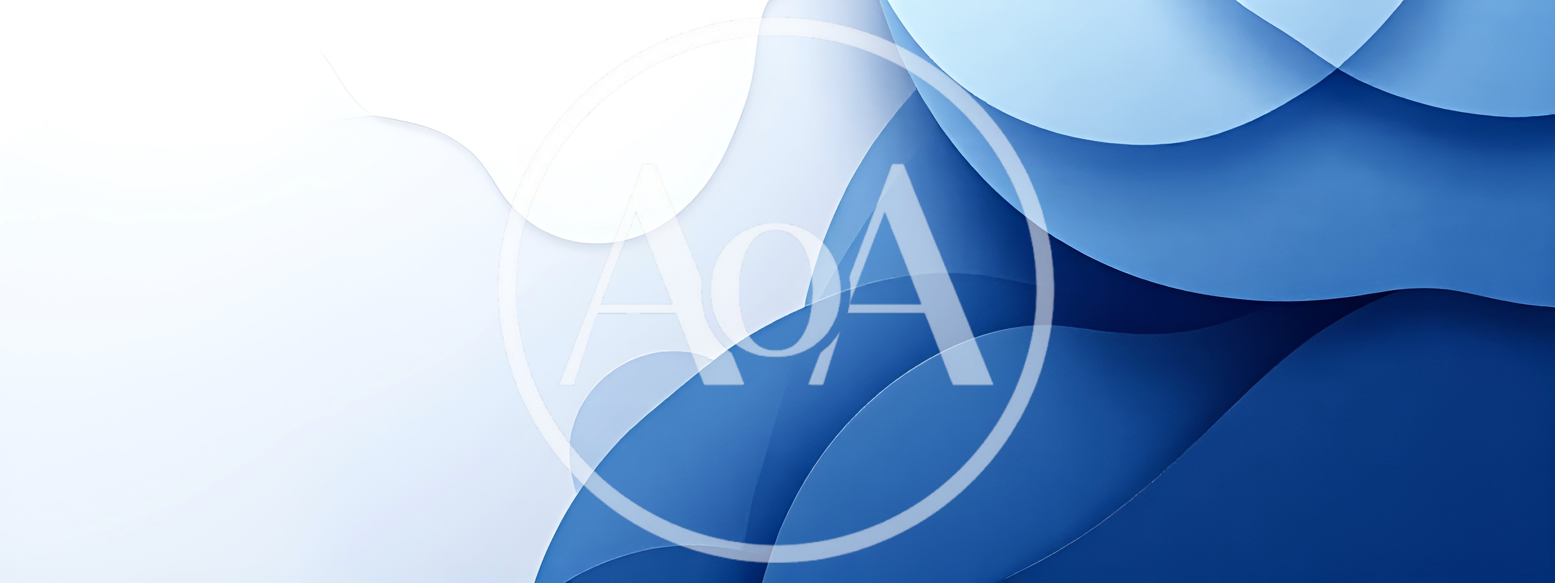 Abstract Blue Wave Layers Background
