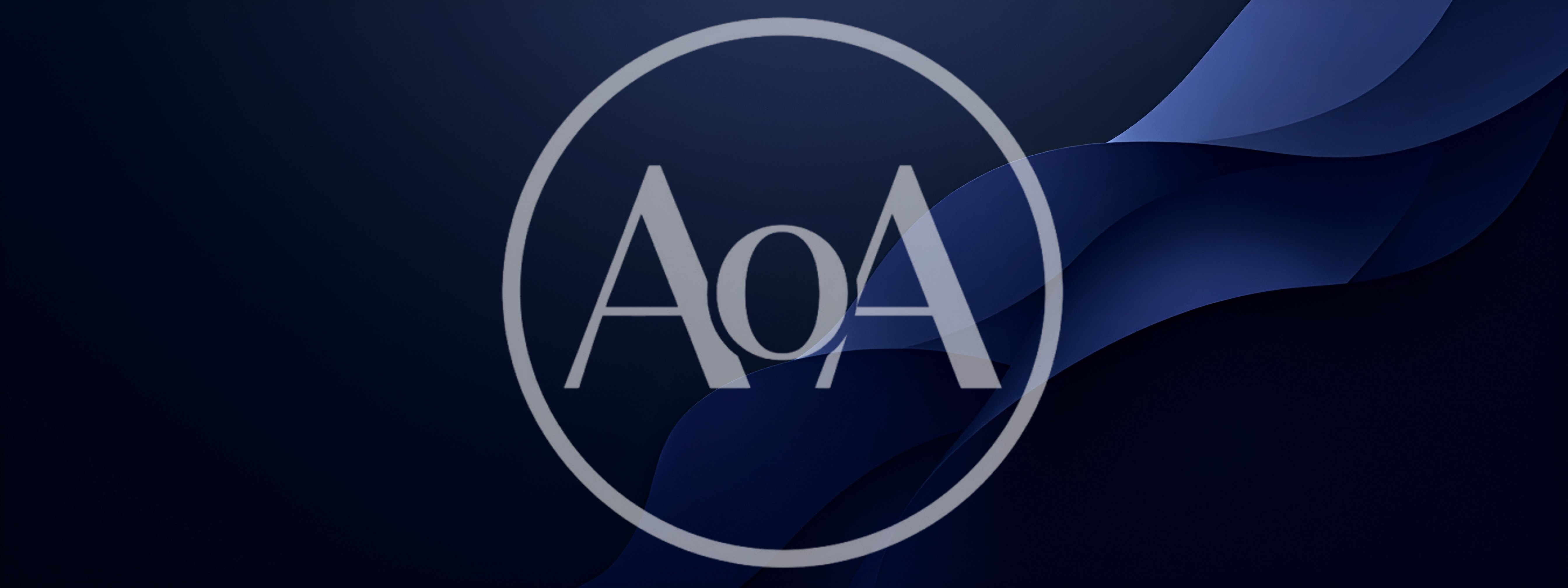 Abstract Dark Blue Wavy Layered Background