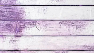 Distressed Purple And White Painted Wooden Planks