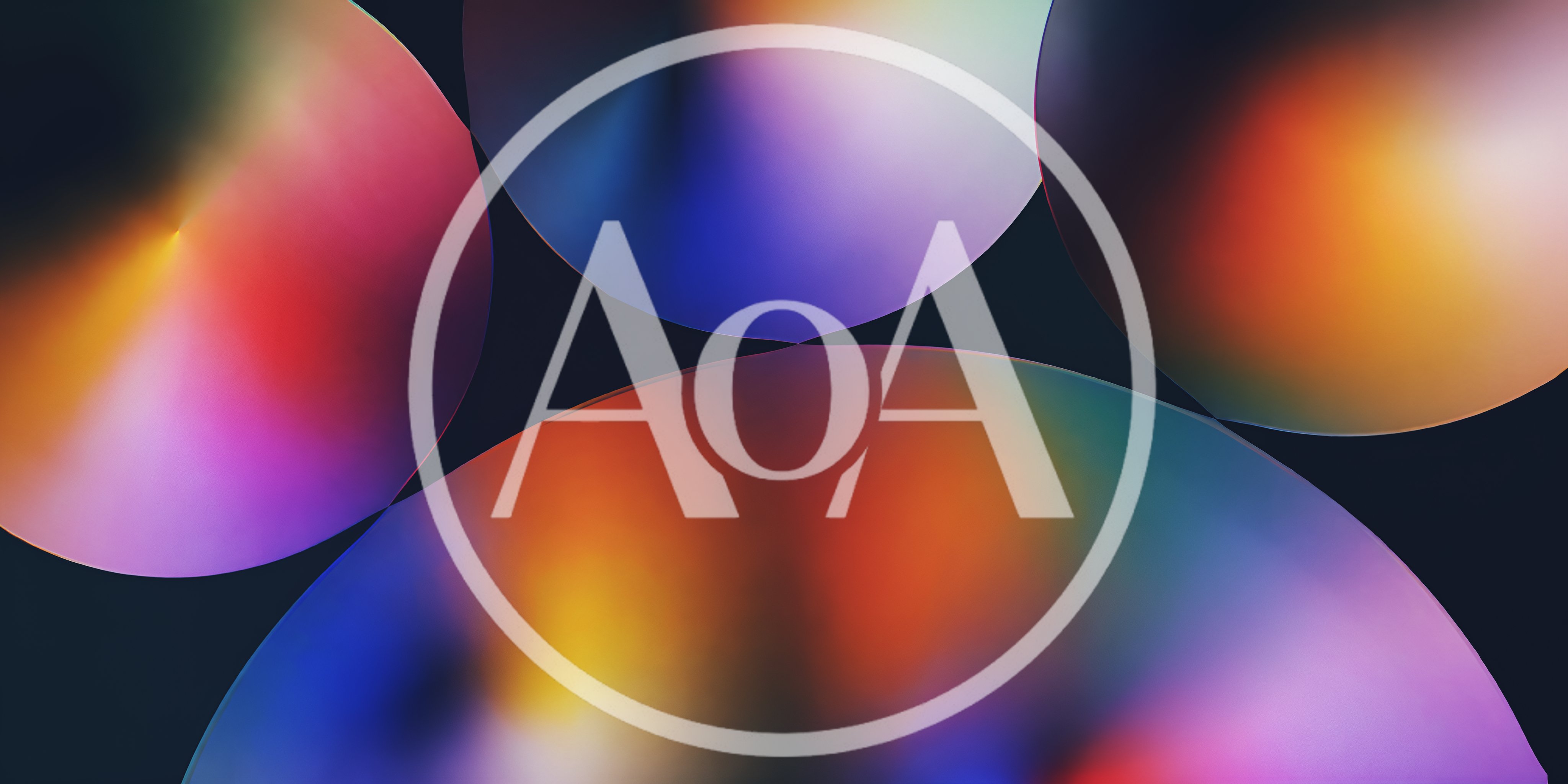 Abstract Gradient Spheres With Vibrant Colorful Lighting