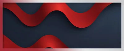 Abstract Red Wave Background With Dark Grey Texture