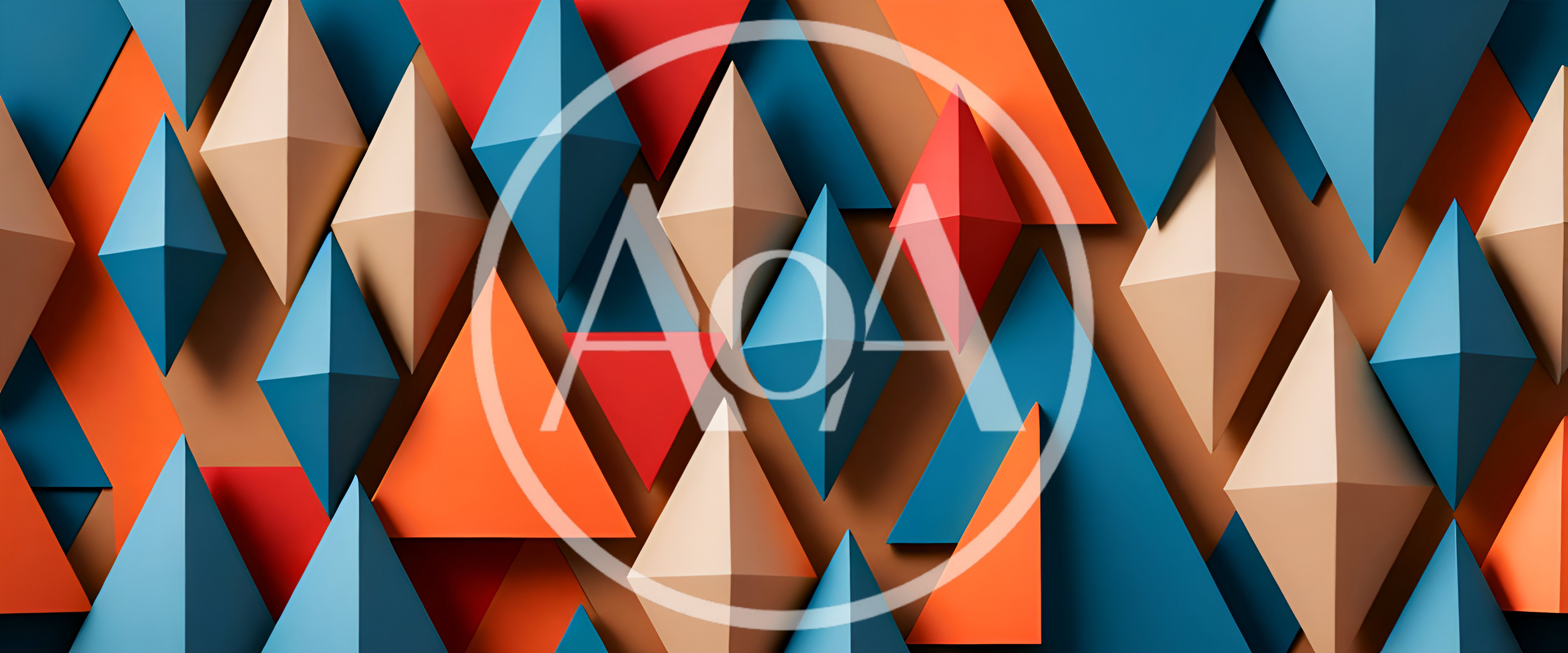 Abstract Geometric Paper Shapes Background