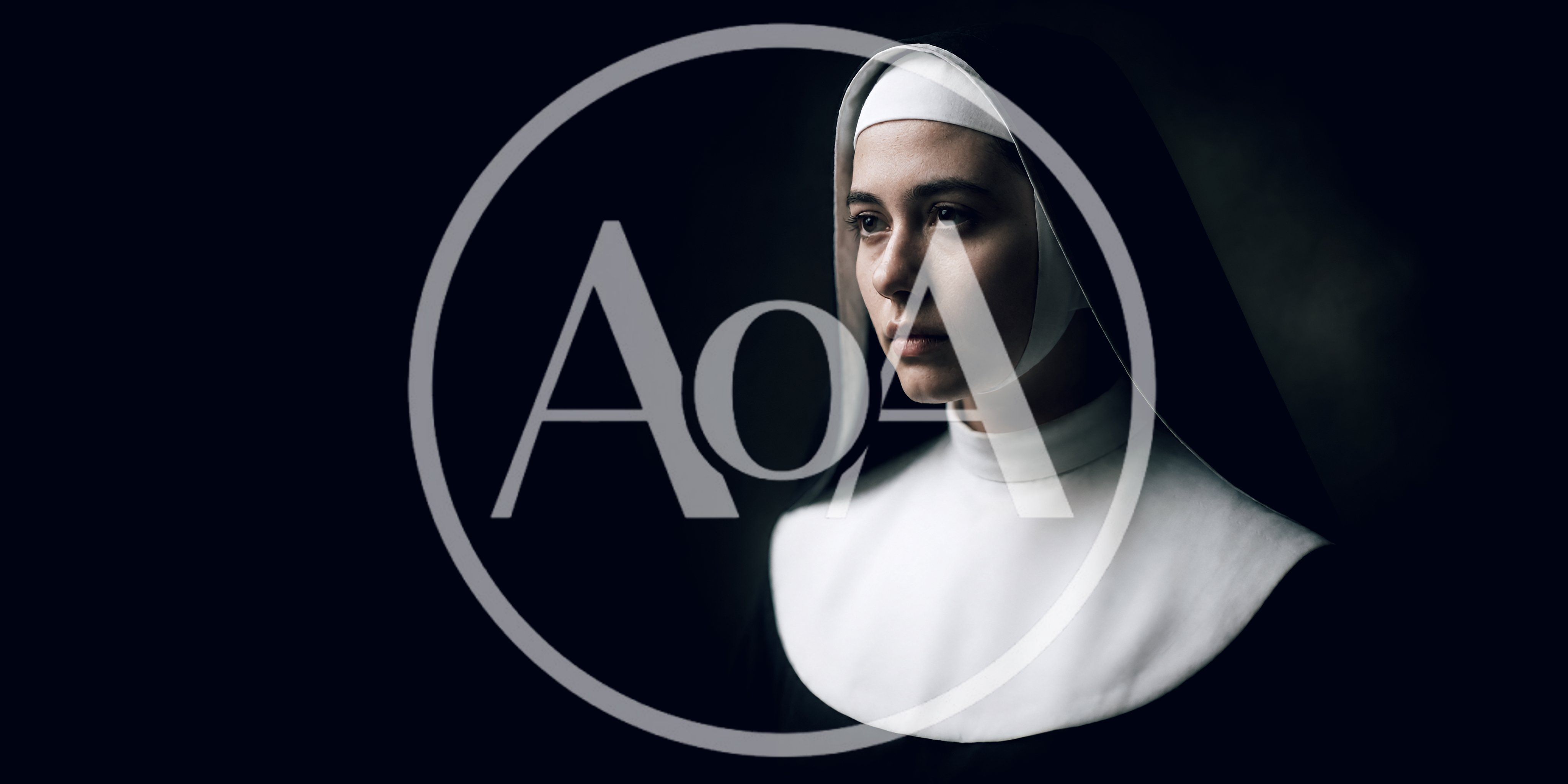 Portrait Of A Young Nun In Traditional Habit