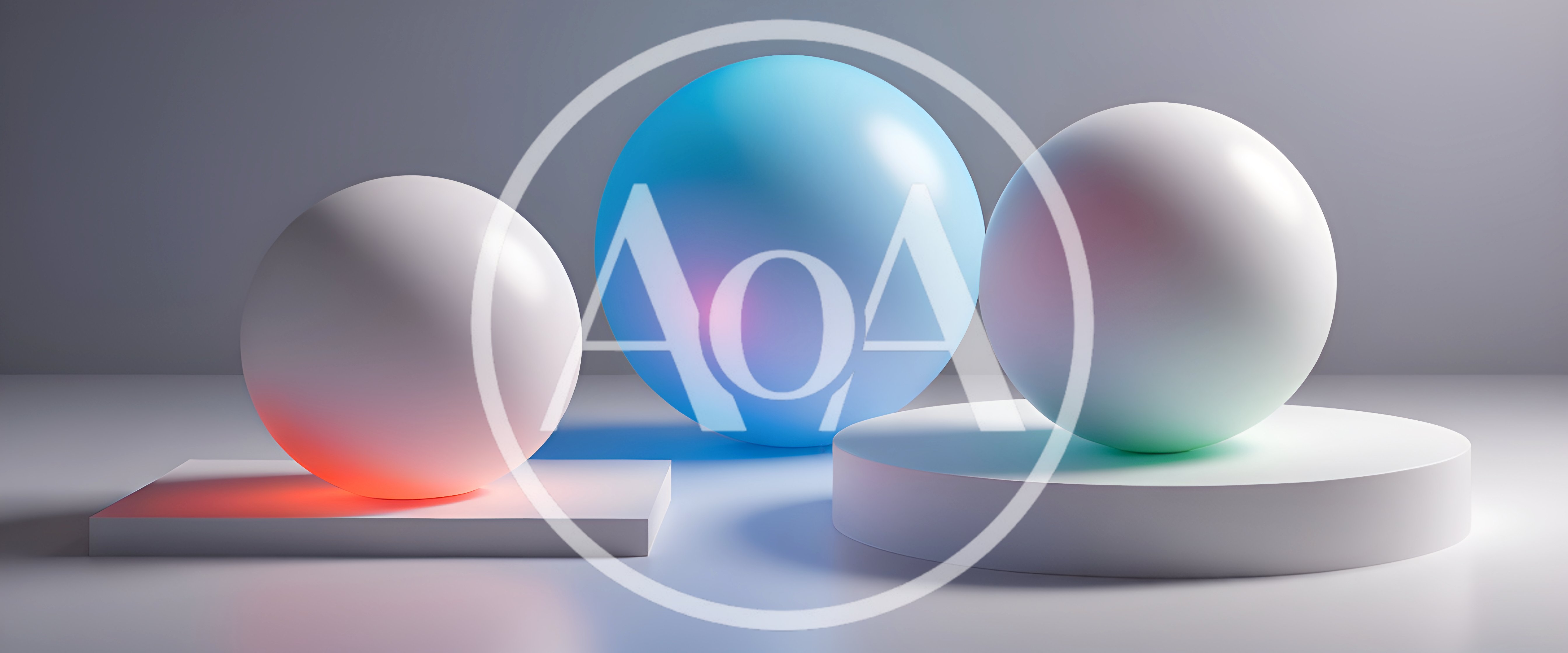 Abstract 3D Spheres On Geometric Platforms