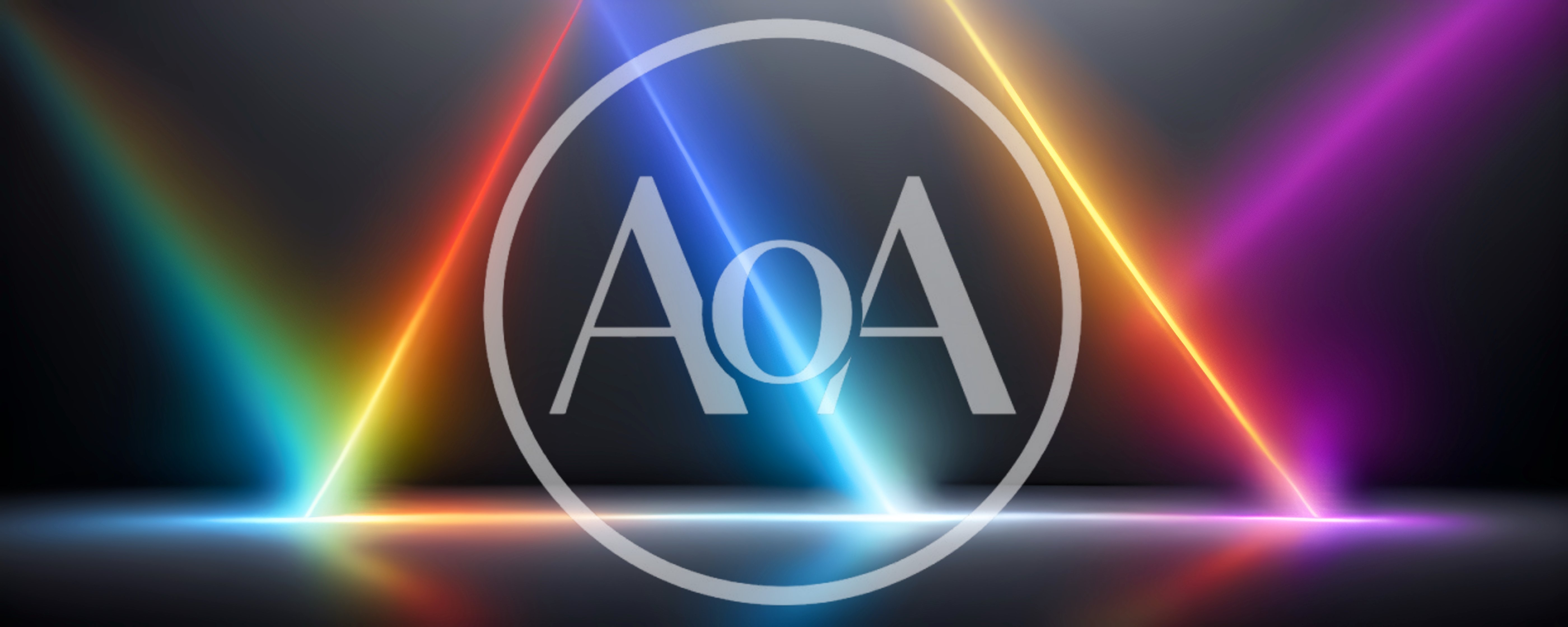 Abstract Background With Colorful Neon Light Beams