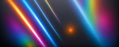 Abstract Background With Glowing Neon Light Streaks